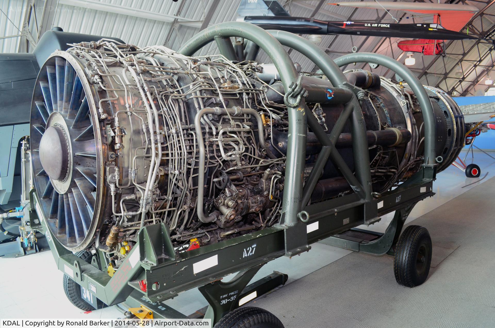 Dallas Love Field Airport (DAL) - J-58 engine for SR-71A Frontiers of Flight Museum DAL 