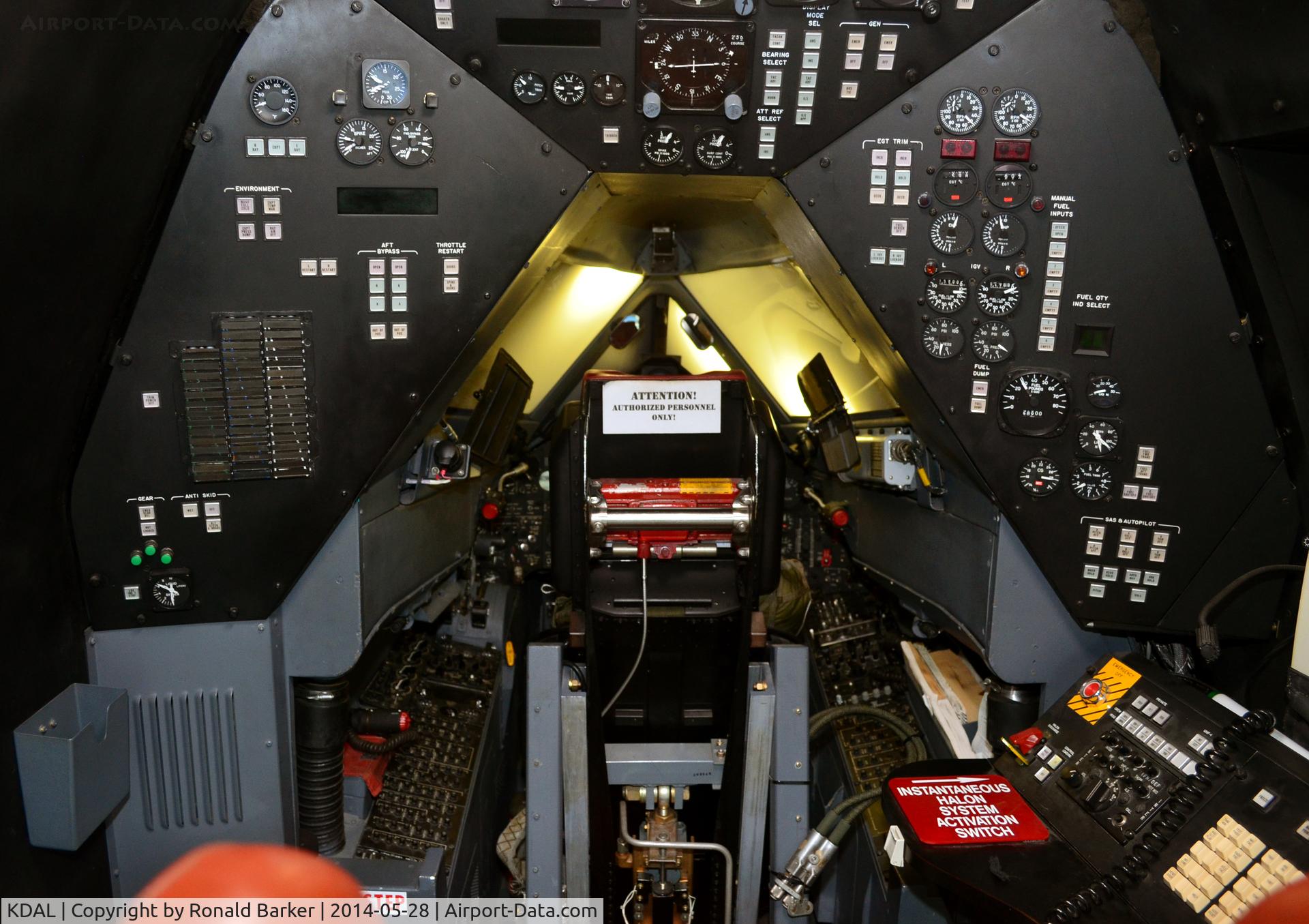 Dallas Love Field Airport (DAL) - SR-71 simulator Frontiers of Flight Museum DAL