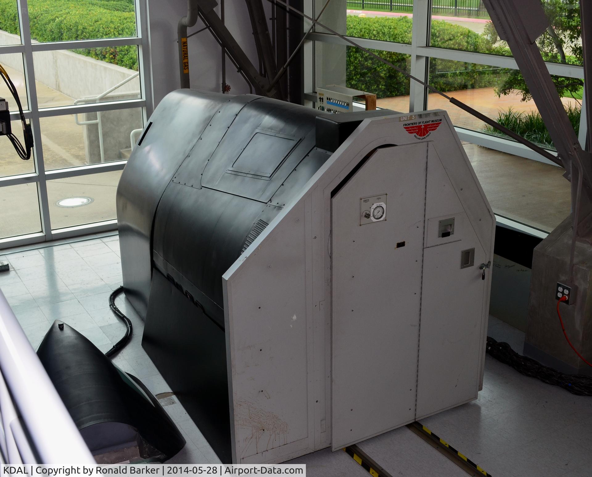 Dallas Love Field Airport (DAL) - SR-71 simulator Frontiers of Flight Museum DAL