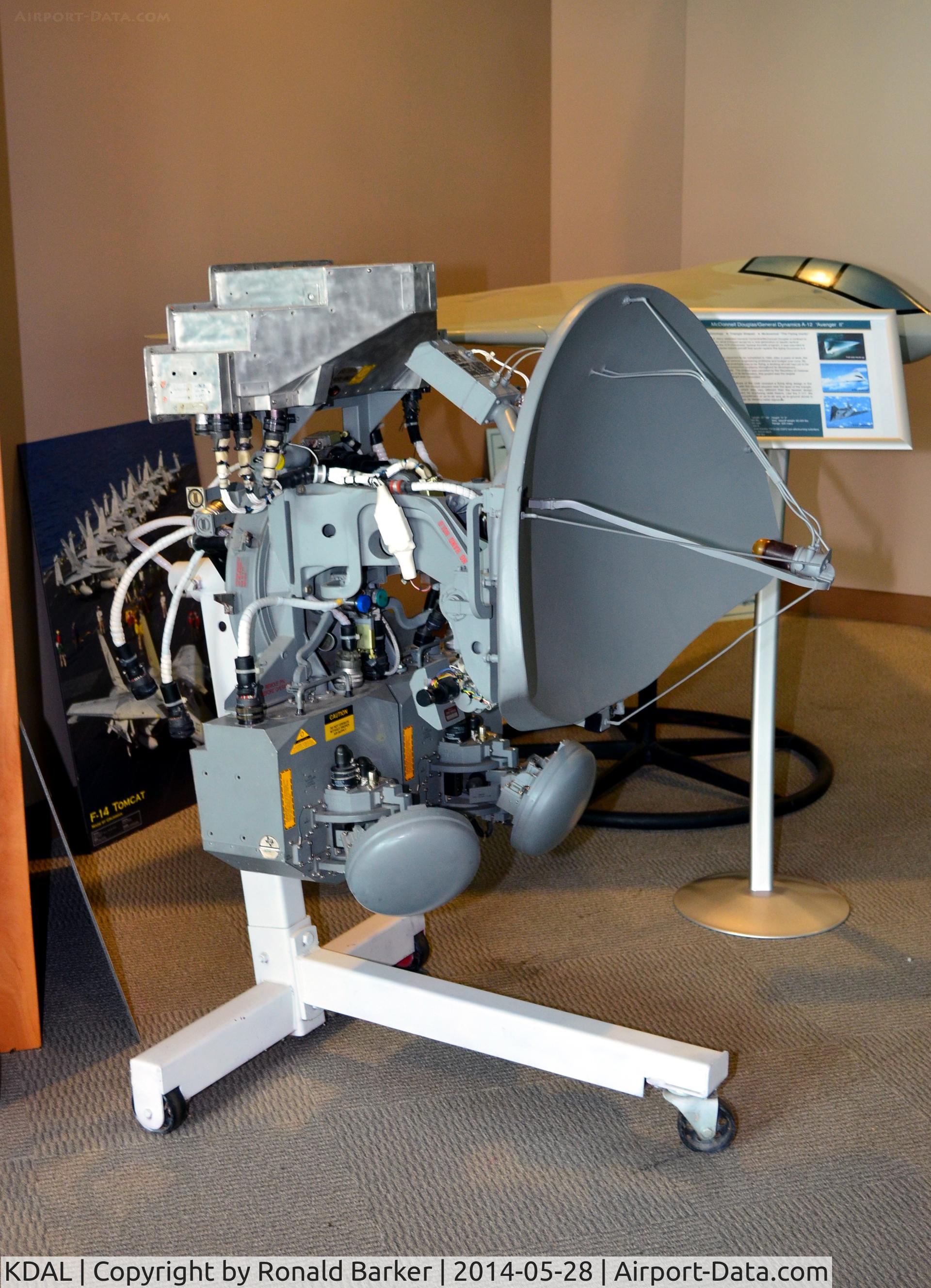 Dallas Love Field Airport (DAL) - Fighter radar Frontiers of Flight Museum DAL