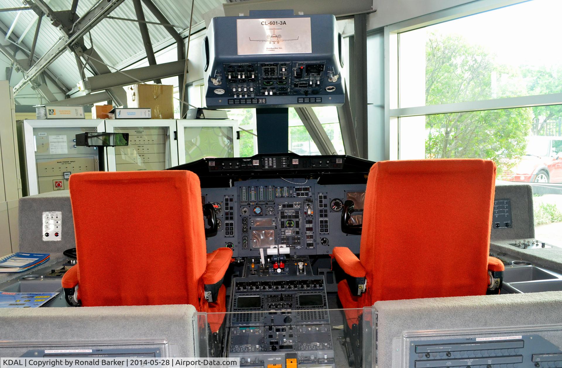 Dallas Love Field Airport (DAL) - Cockpit Simulator for CL601-3A