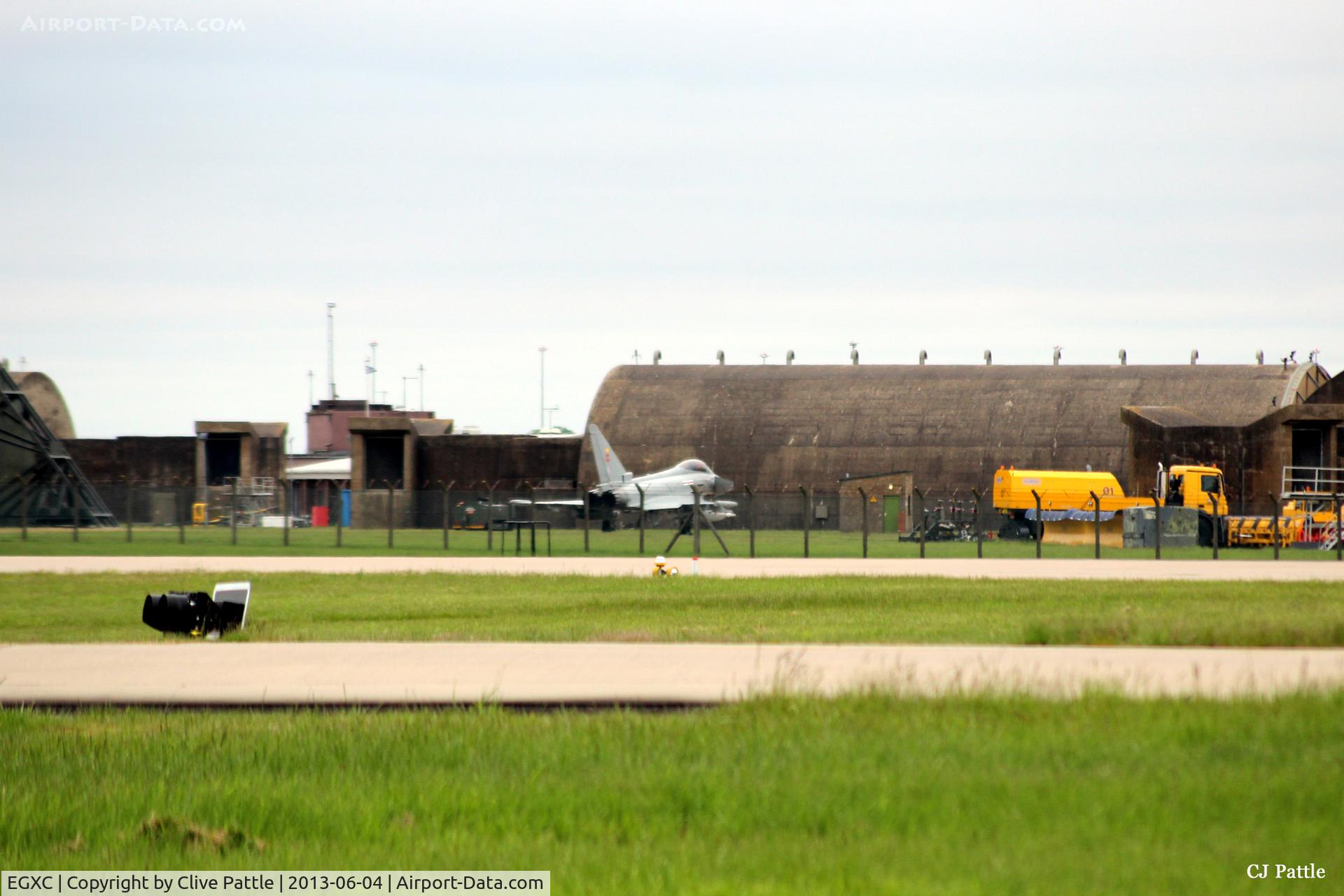 RAF Coningsby Airport, Coningsby, England United Kingdom (EGXC) - HAS complex at RAF Coningsby