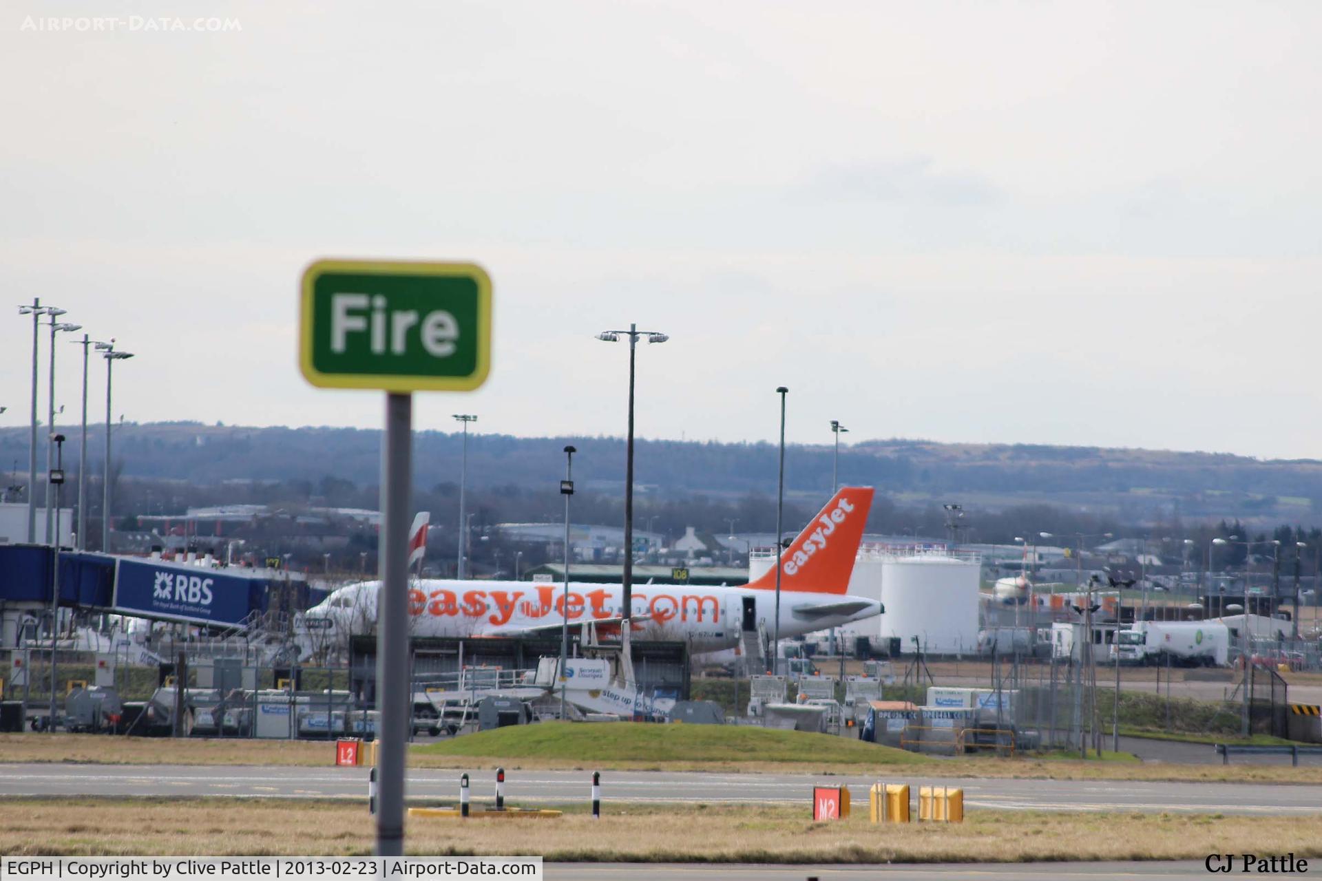Edinburgh Airport, Edinburgh, Scotland United Kingdom (EGPH) - A view of the terminal at EGPH viewed from the north side of the airfield.