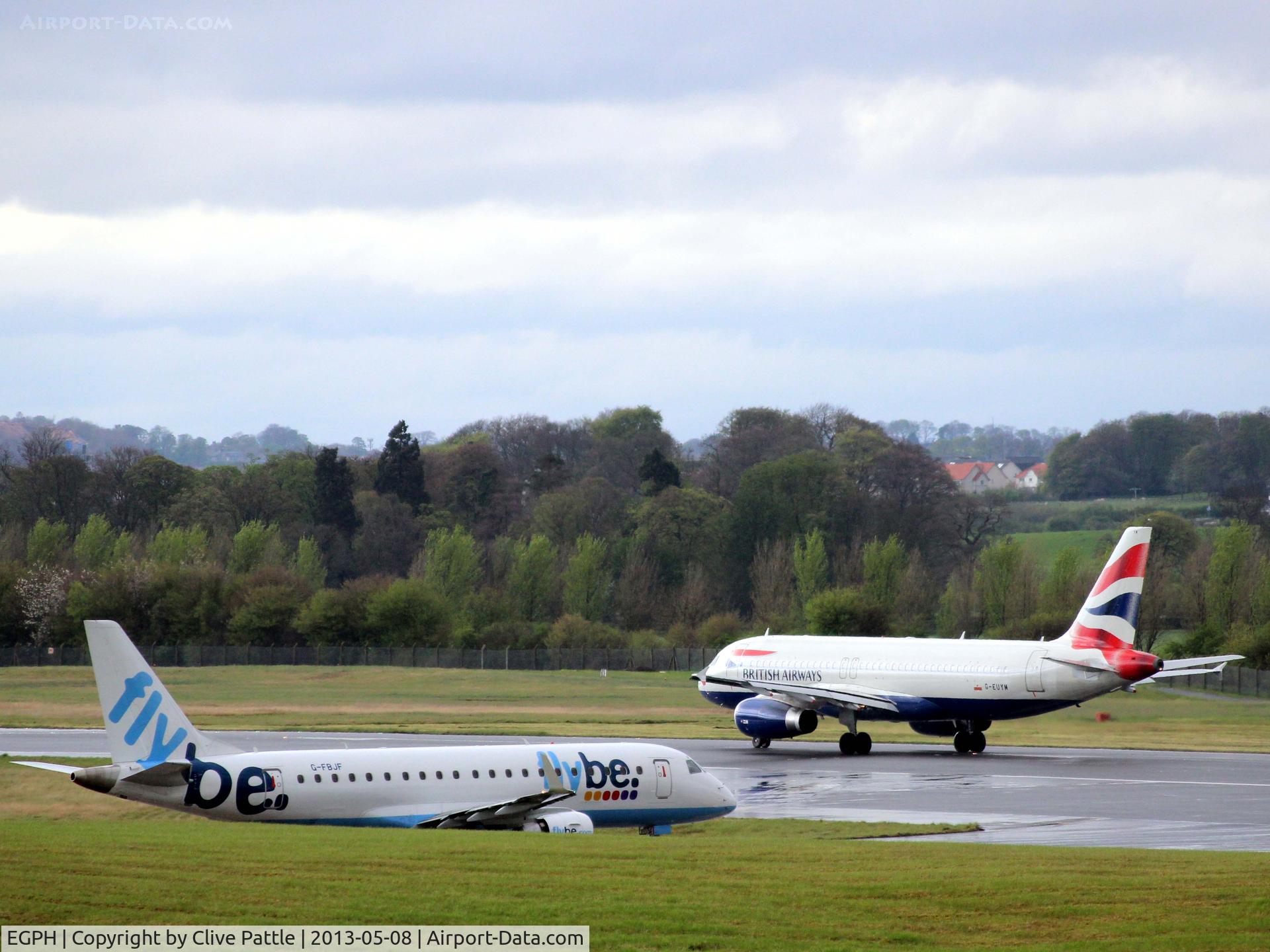Edinburgh Airport, Edinburgh, Scotland United Kingdom (EGPH) - More threshold action at Edinburgh, Scotland