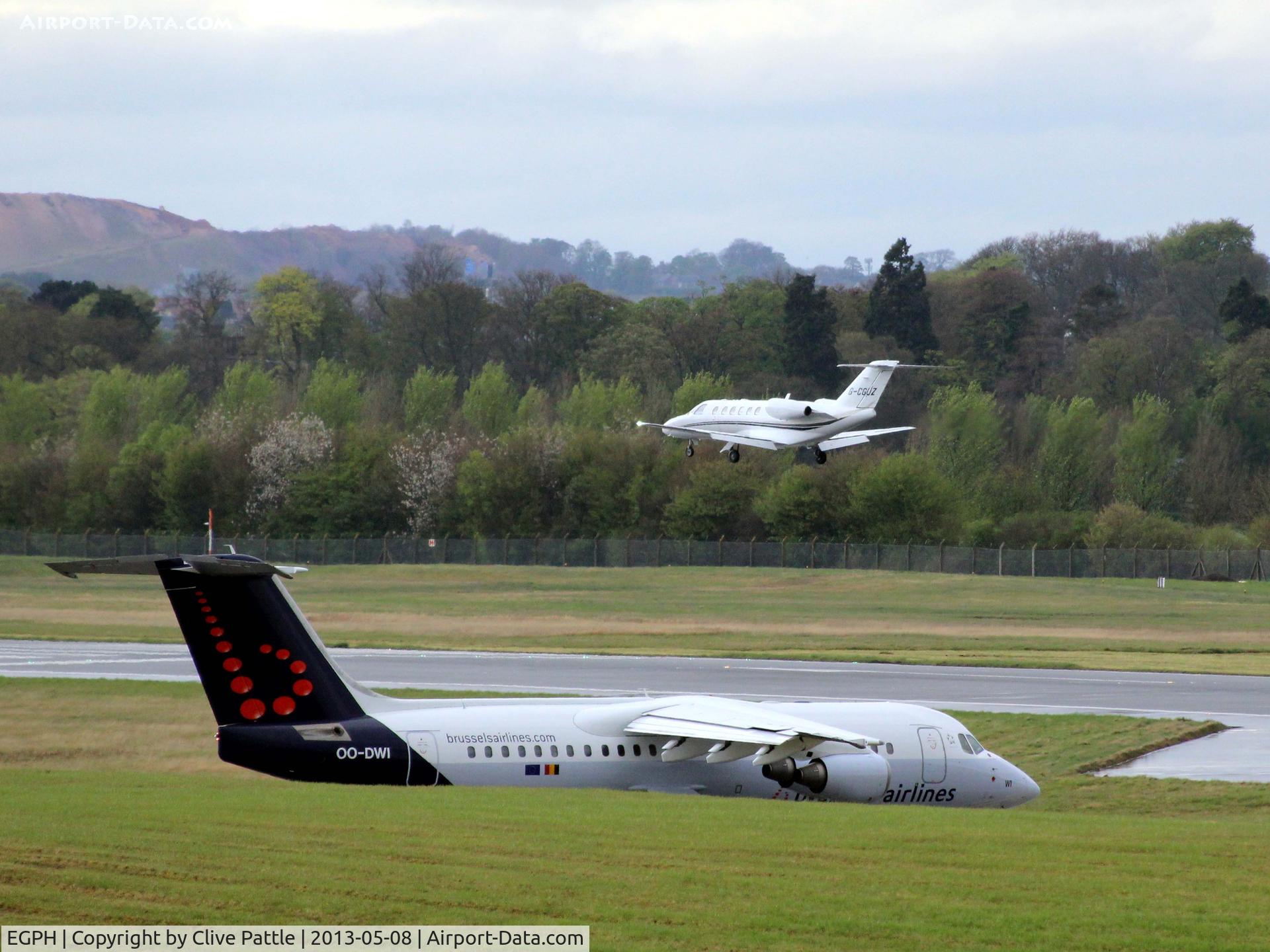 Edinburgh Airport, Edinburgh, Scotland United Kingdom (EGPH) - Some more threshold action at Edinburgh EGPH Scotland
