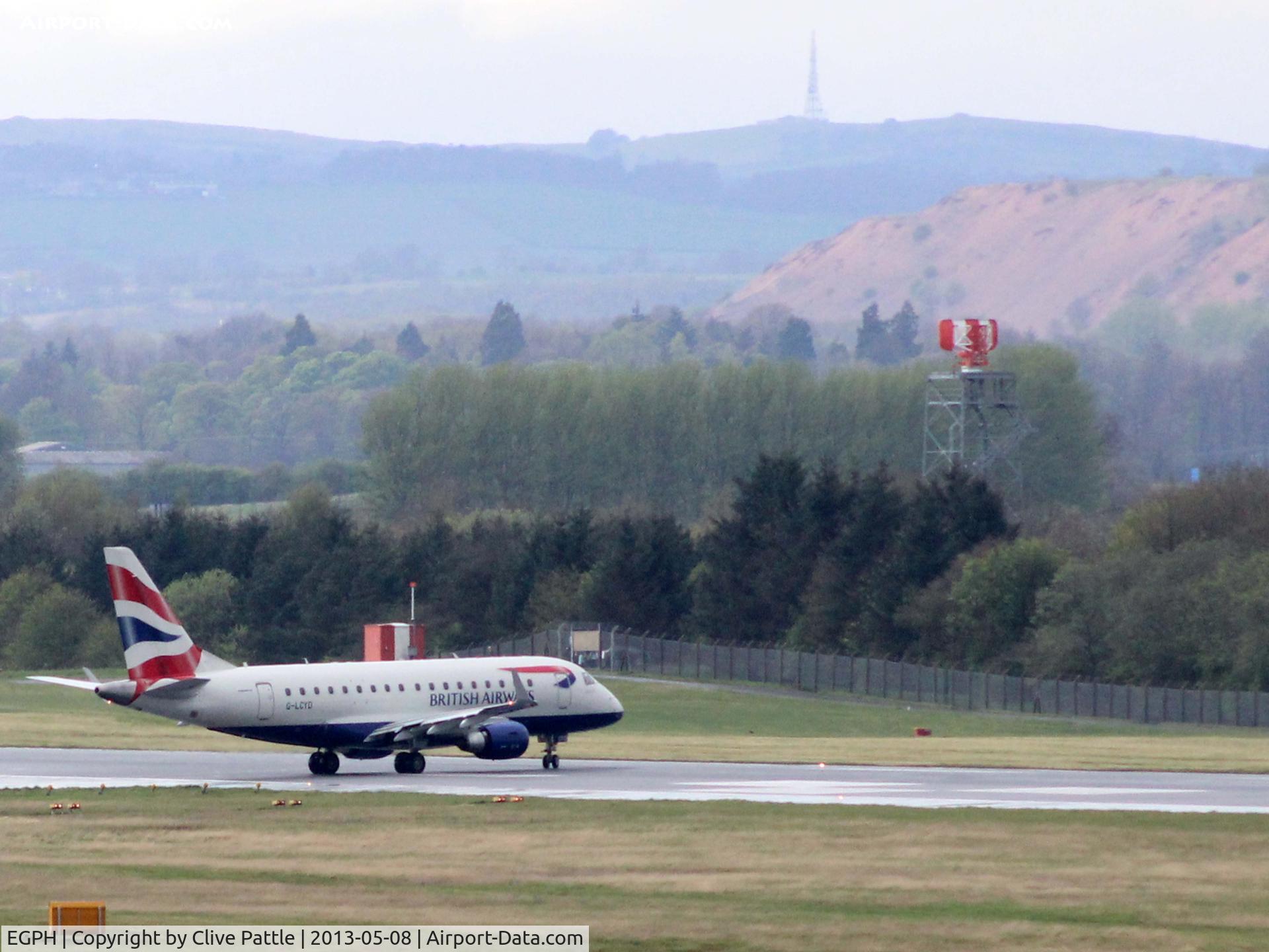 Edinburgh Airport, Edinburgh, Scotland United Kingdom (EGPH) - Speedbird waits for departure from Edinburgh