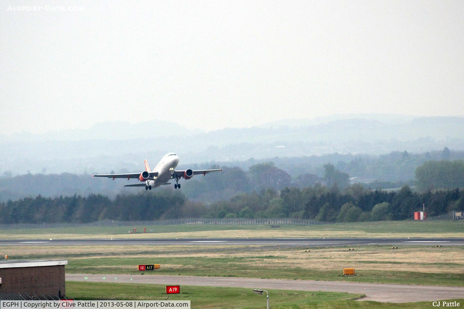 Edinburgh Airport, Edinburgh, Scotland United Kingdom (EGPH) - Long shot take off from Edinburgh