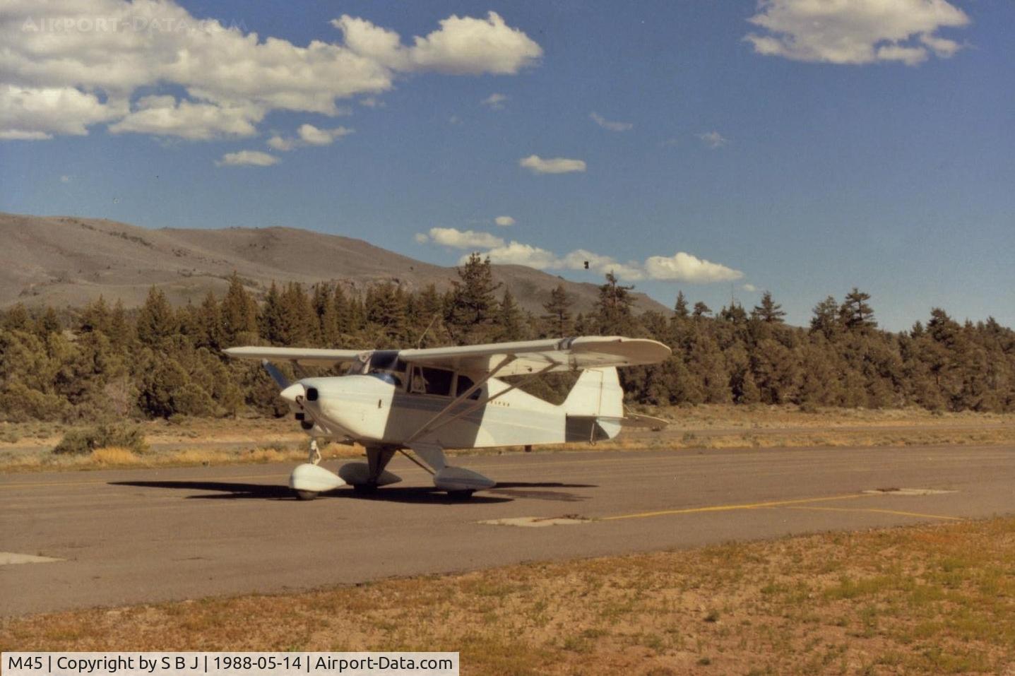 Alpine County Airport (M45) - Another picture of 05D at Alpine Co. with view to the east and the approach end of the runway if landing to the north. Runway can be seen right behind 05D.