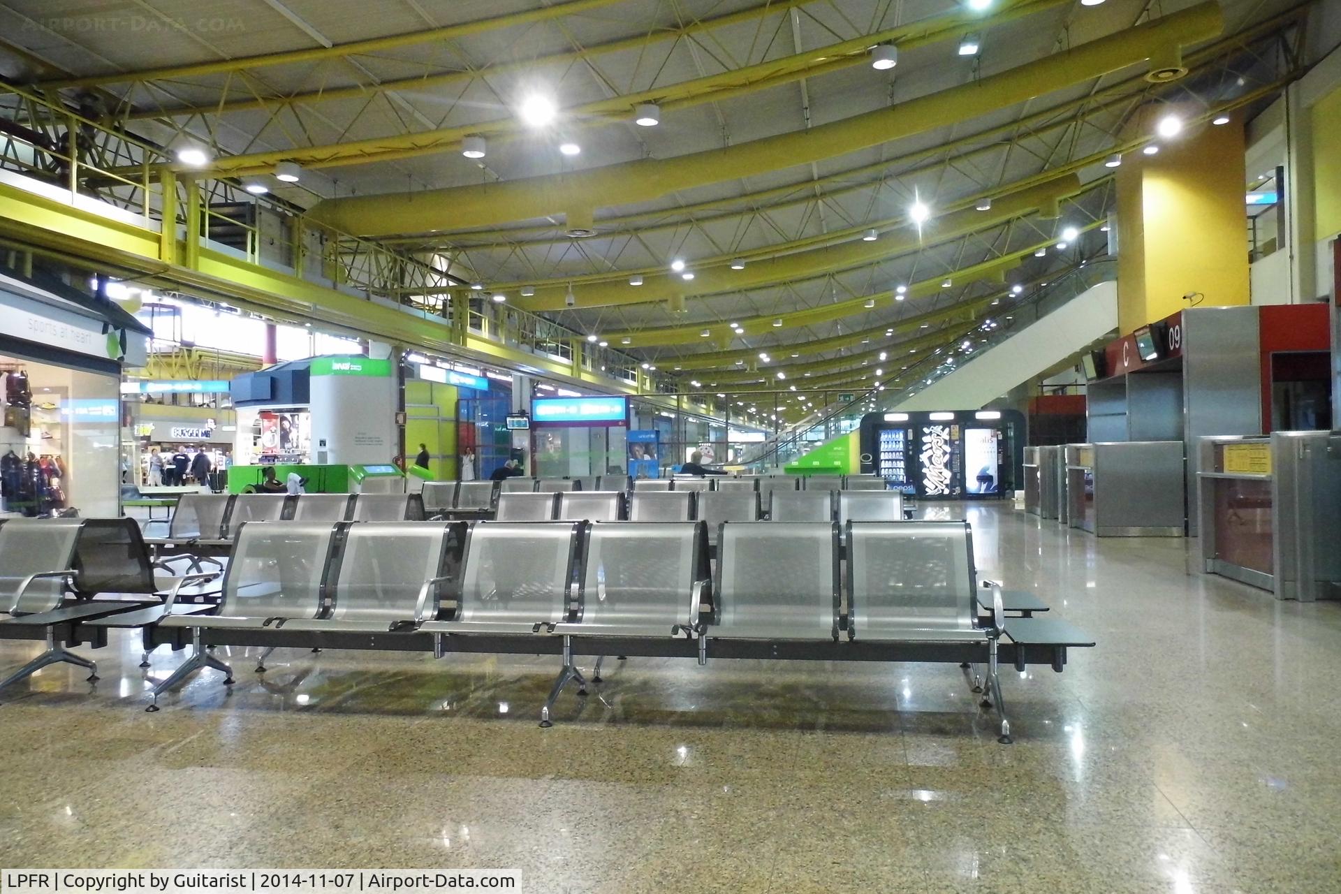 Faro Airport, Faro Portugal (LPFR) - One of the departure lounges at Faro