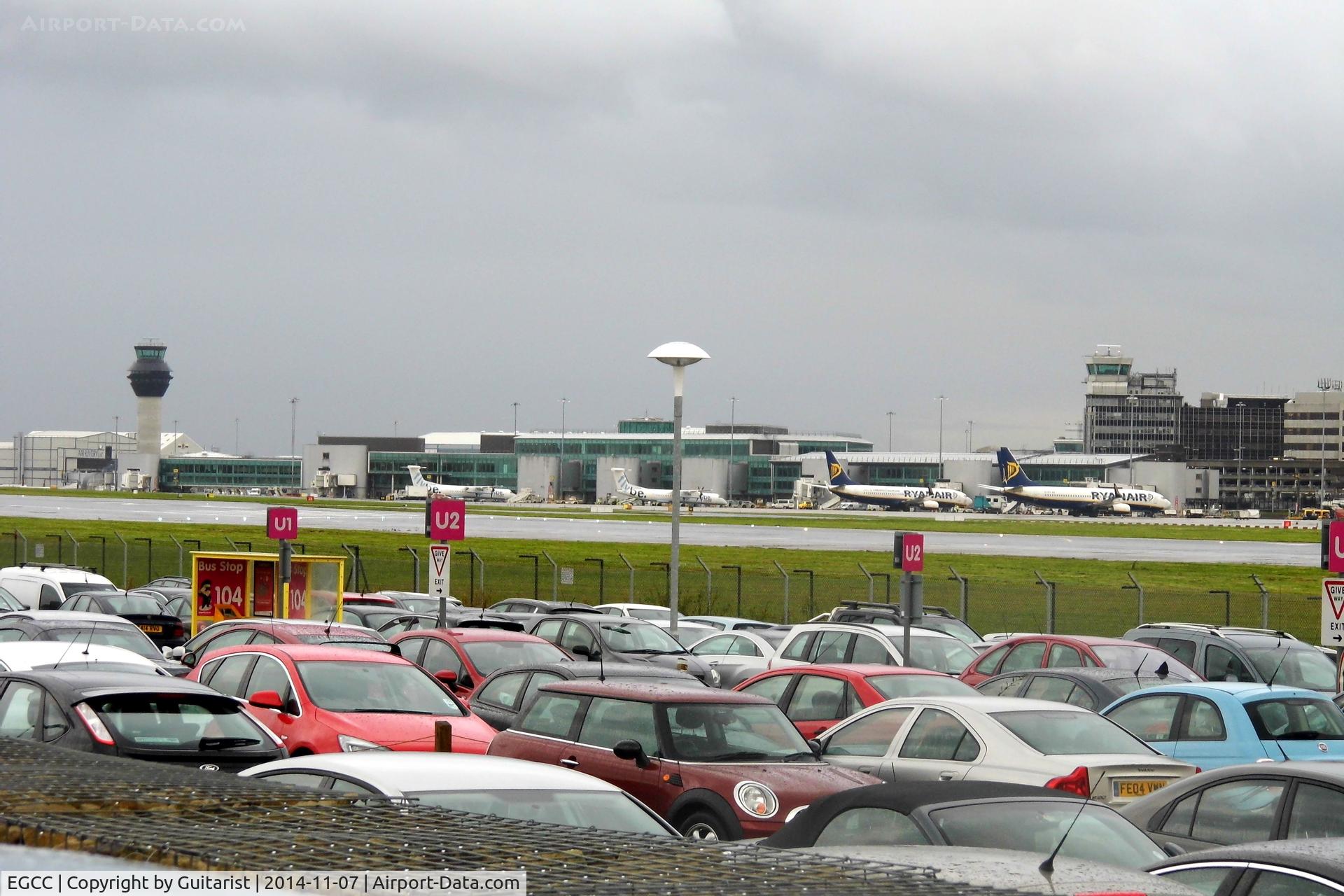 Manchester Airport, Manchester, England United Kingdom (EGCC) - Shadowmoss road car park at MAN