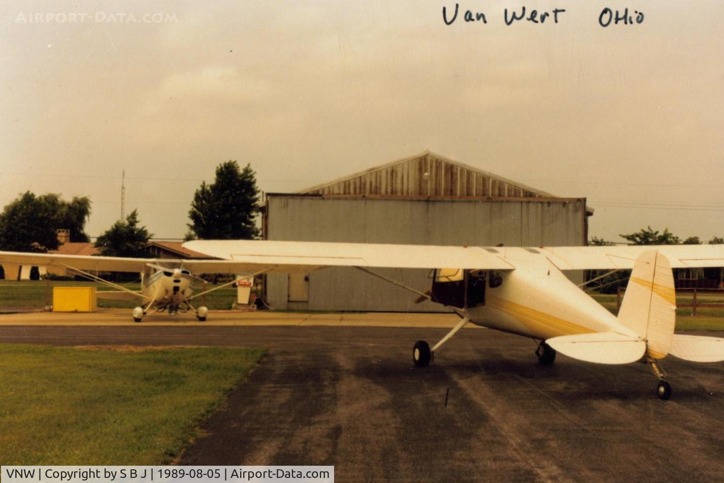 Van Wert County Airport (VNW) - A gas stop at Van Wert.