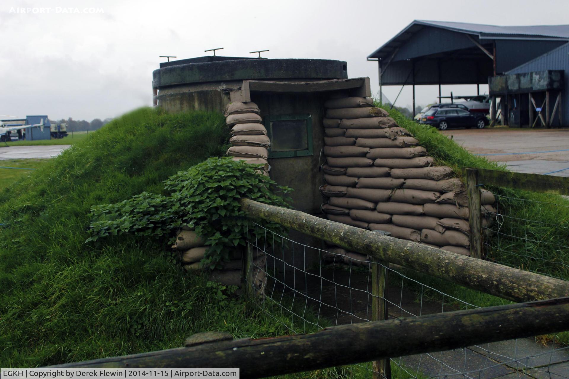 Lashenden/Headcorn Airport, Maidstone, England United Kingdom (EGKH) - The worlds only working Picket Hamilton Airfield Defence Fort in existance.