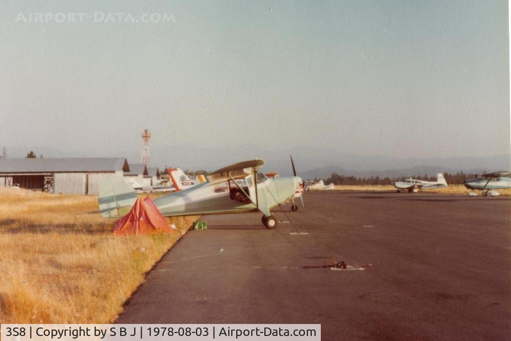 Grants Pass Airport (3S8) - N9078E with an overnight stop at Grants Pass.
