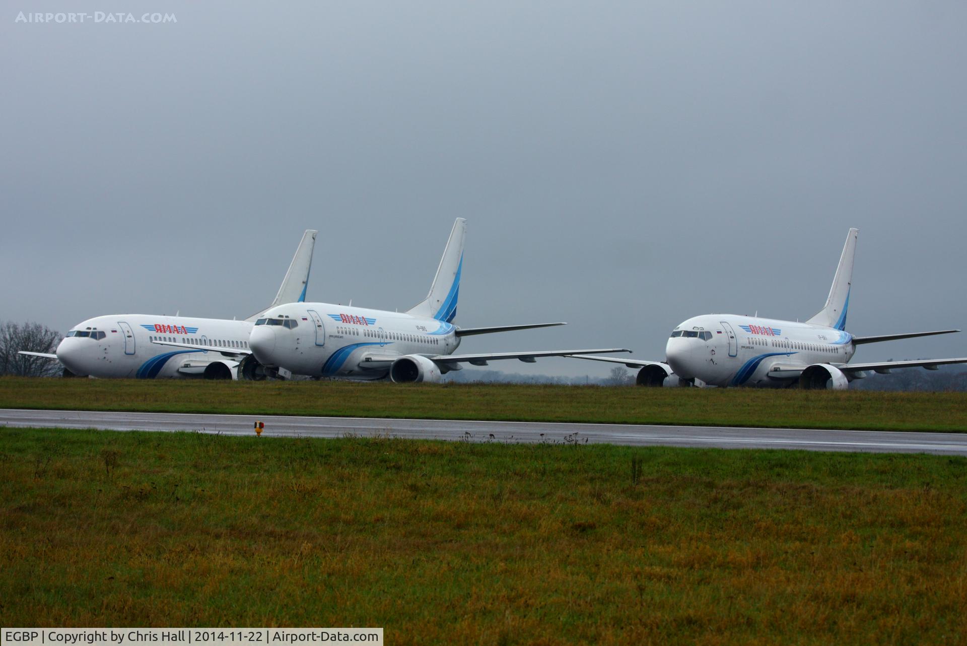 Kemble Airport, Kemble, England United Kingdom (EGBP) - ex Yamal Airlines B737's in storage at Kemble