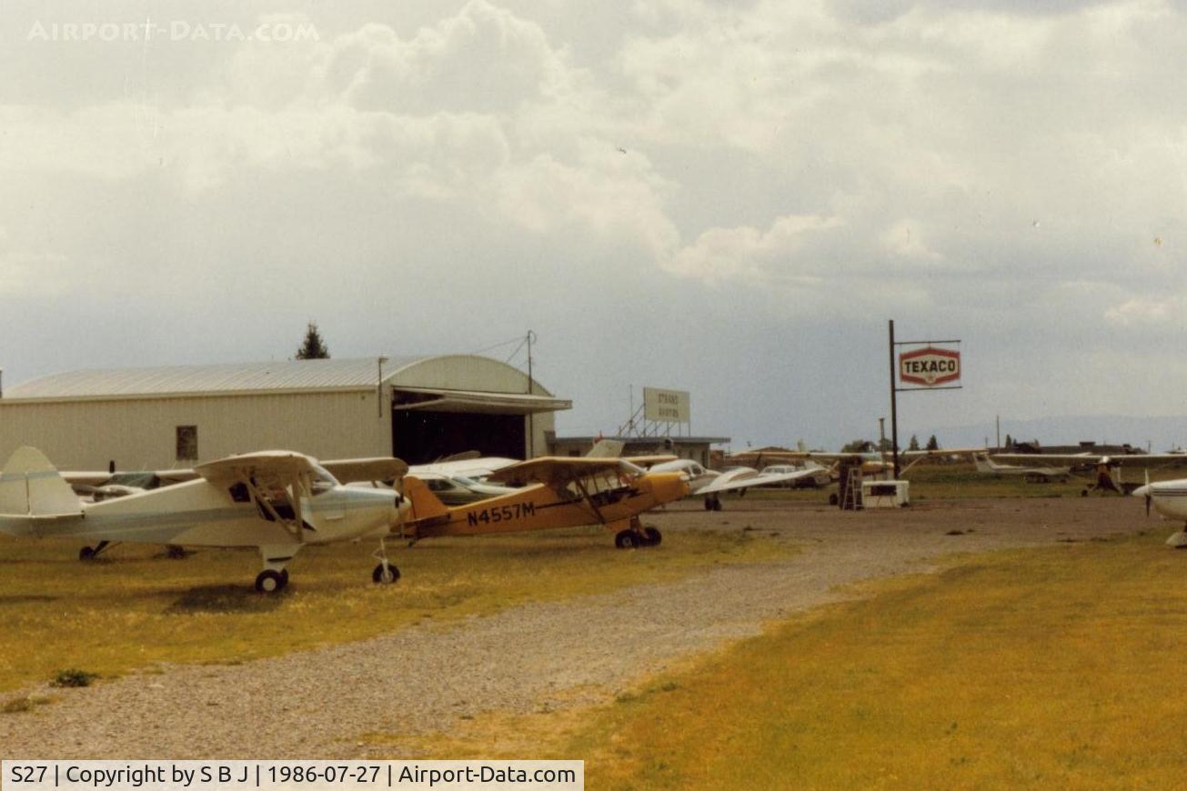 Kalispell City Airport (S27) - 57M at the Kalispell airport .