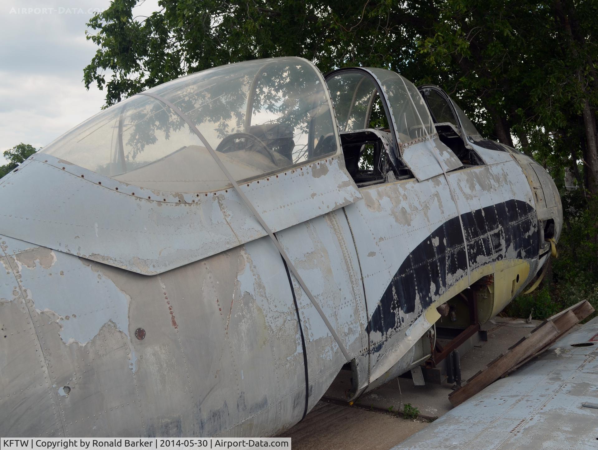 Fort Worth Meacham International Airport (FTW) - T-28 fuselage at Vintage Flight Museum