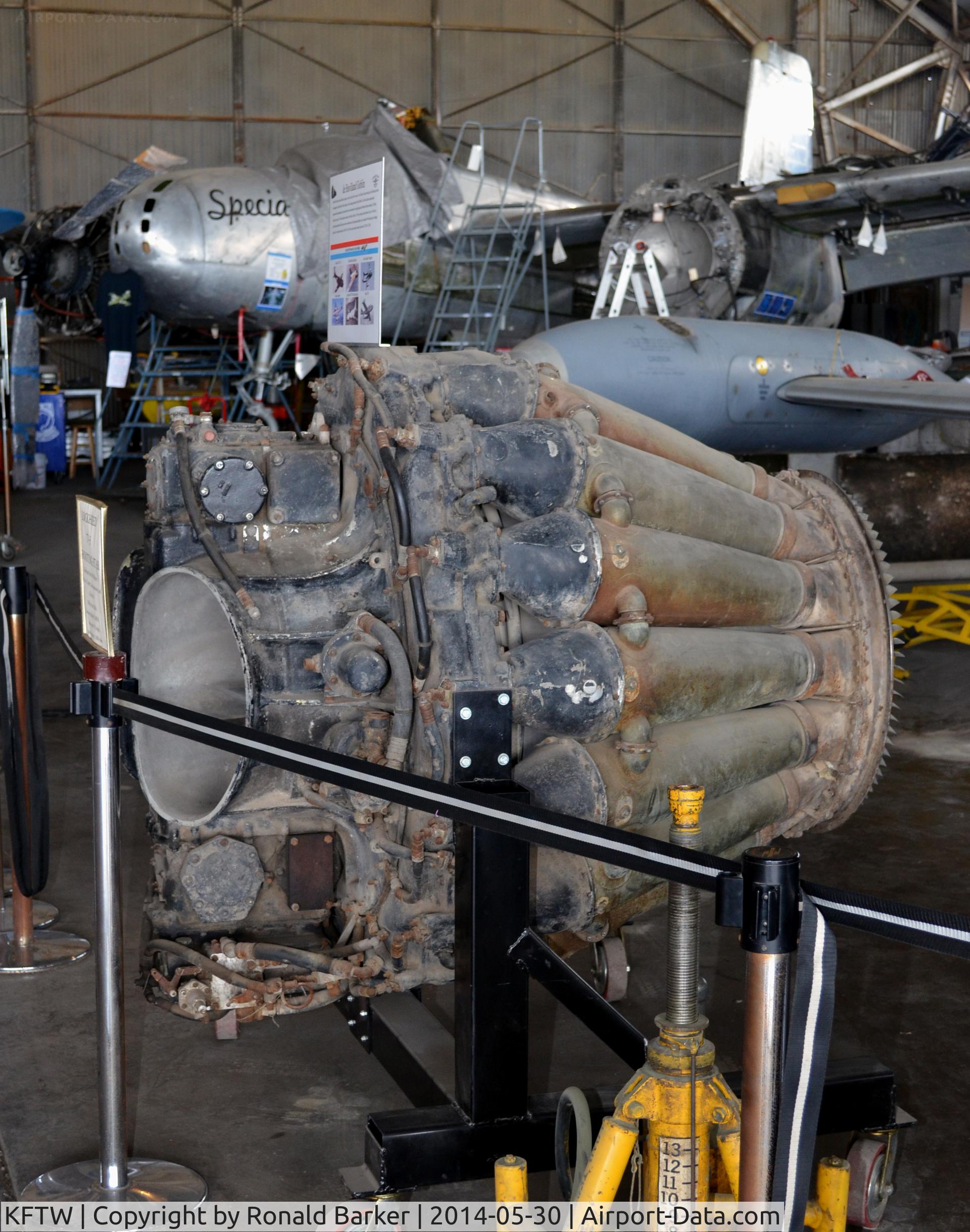 Fort Worth Meacham International Airport (FTW) - de Havilland Goblin motor Vintage Flight Museum
