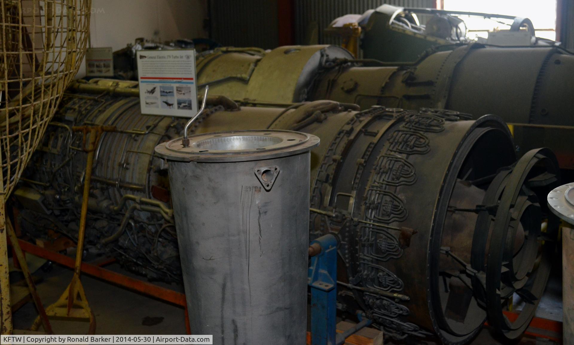 Fort Worth Meacham International Airport (FTW) - GE J-79 jet engine for the F-4, Vintage Flight Museum 