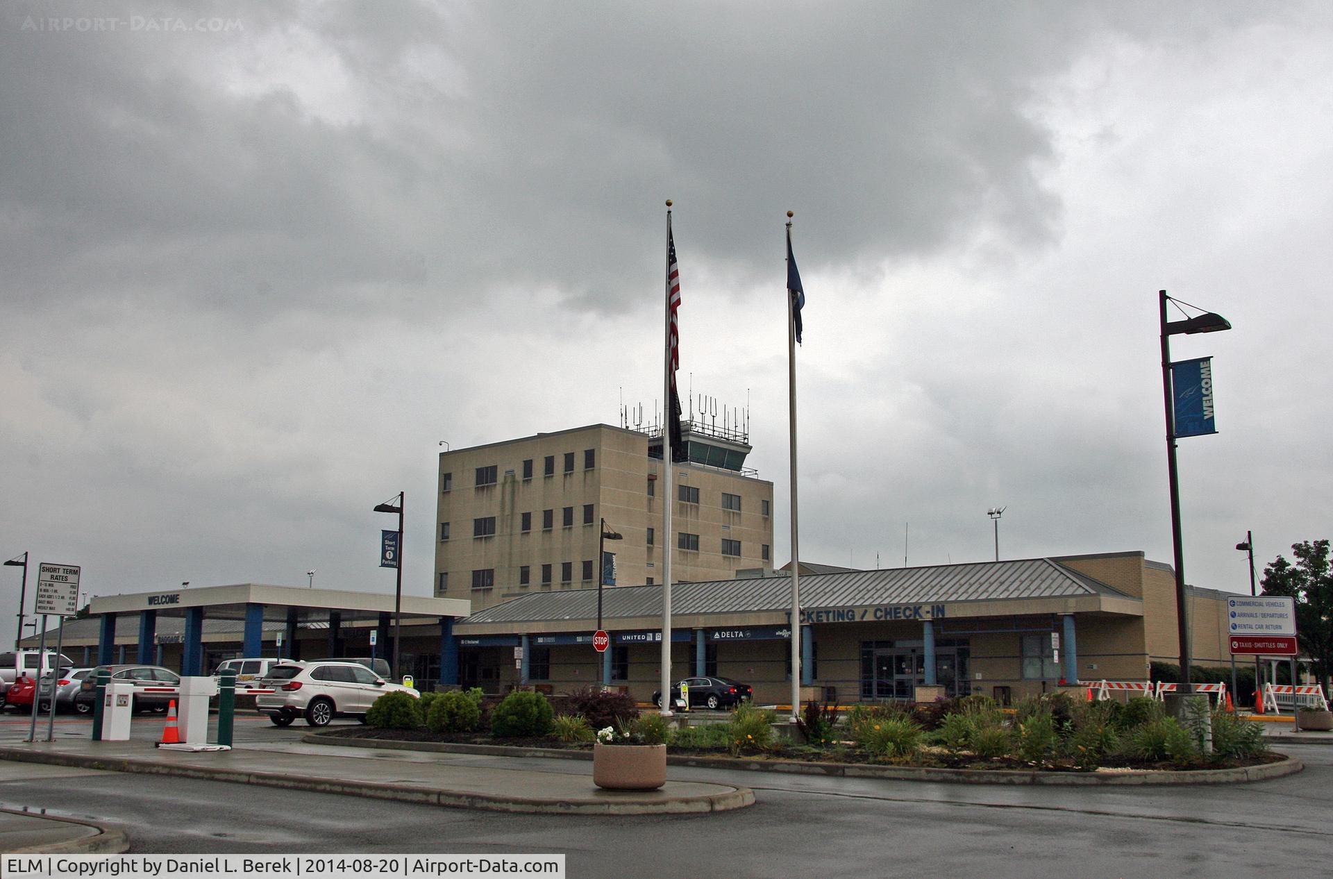 Elmira/corning Regional Airport (ELM) - This is the main passenger terminal of Corning-Elmira Regional Airport.  The airport also accommodates business aviation and small general-aviation aircraft.  Nearby is the Wings of Eagles Discovery Center.