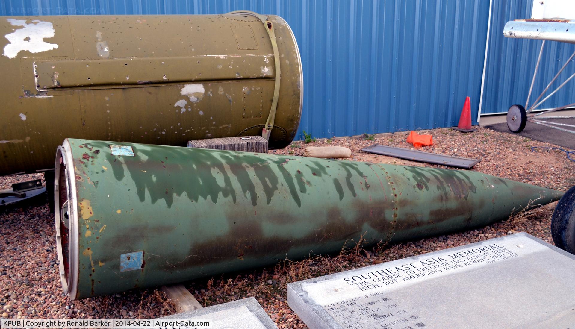 Pueblo Memorial Airport (PUB) - Pershing Missile- Weisbrod Aircraft Museum 