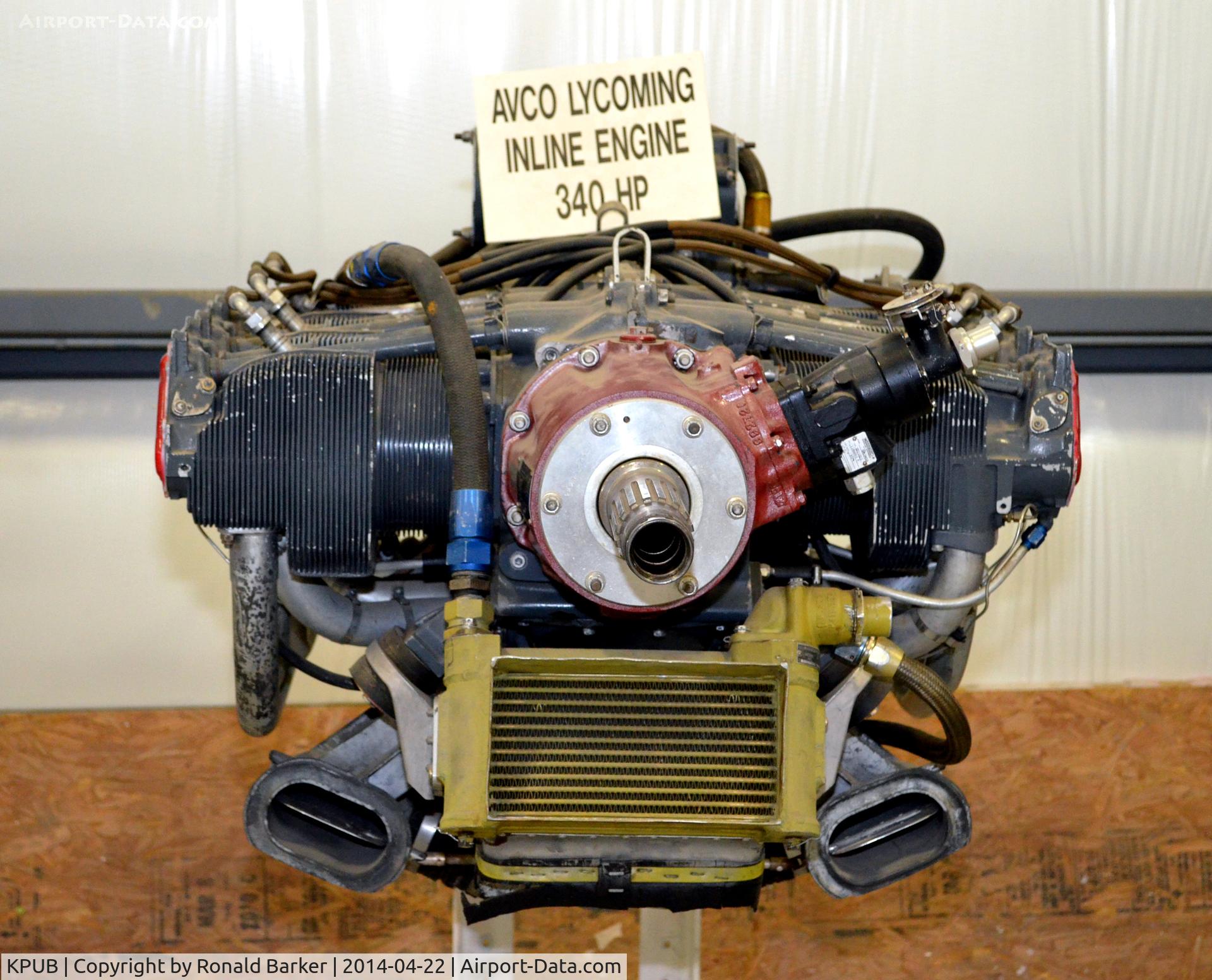 Pueblo Memorial Airport (PUB) - AVCO Lycoming Engine Weisbrod Aircraft Museum