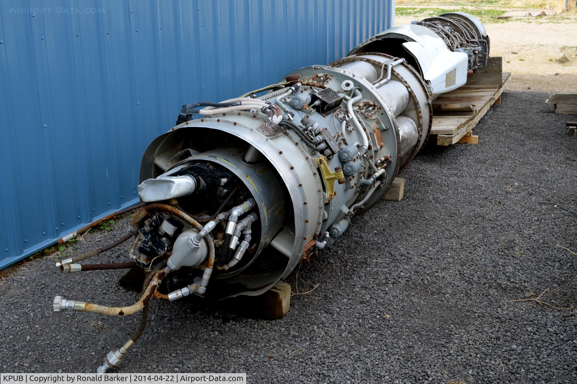 Pueblo Memorial Airport (PUB) - Jet engine-Weisbrod Aircraft Museum
