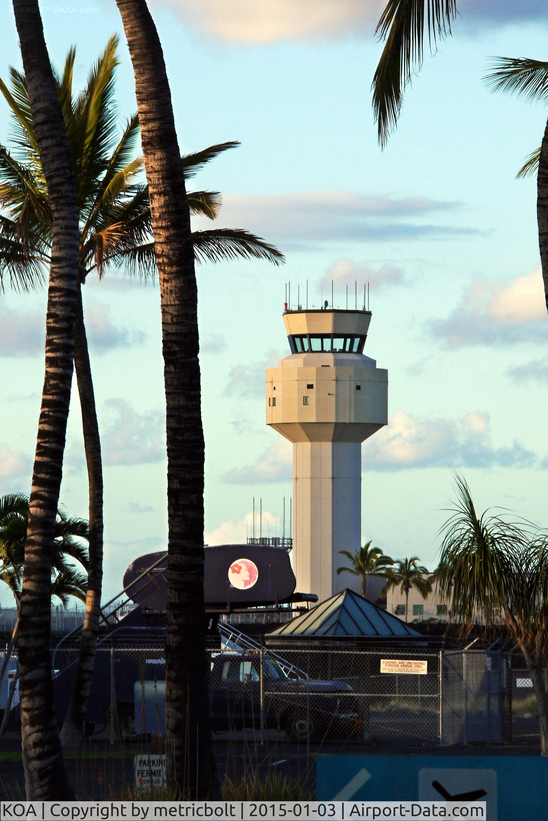 Kona International At Keahole Airport (KOA) - The control tower at KOA