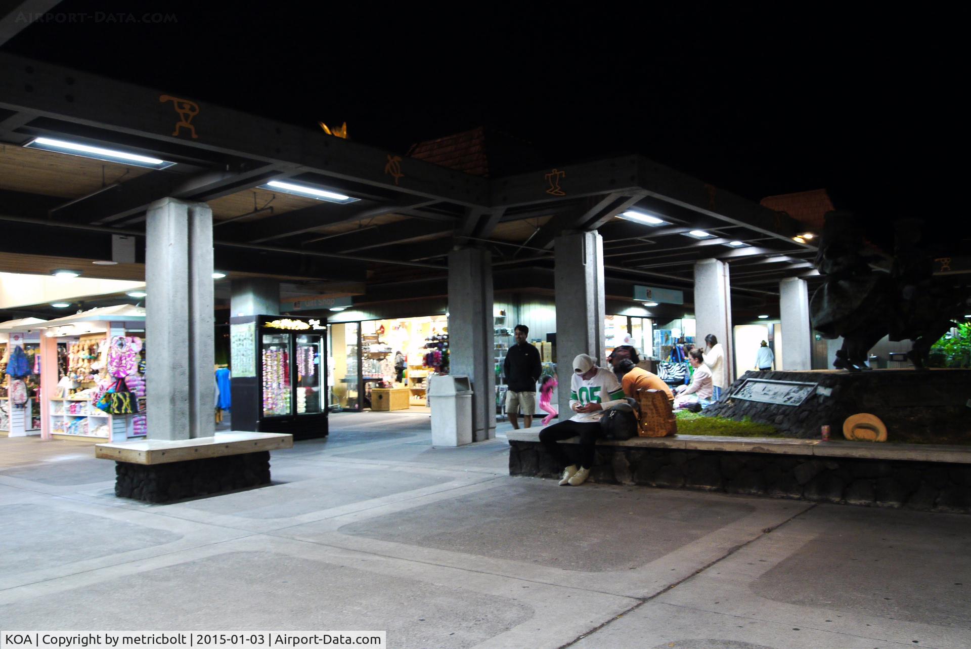 Kona International At Keahole Airport (KOA) - departure area