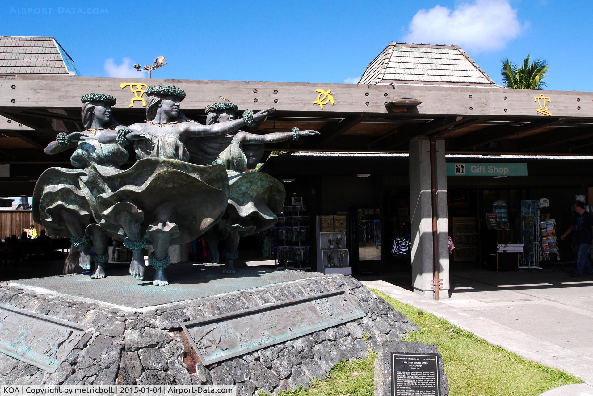 Kona International At Keahole Airport (KOA) - departure area