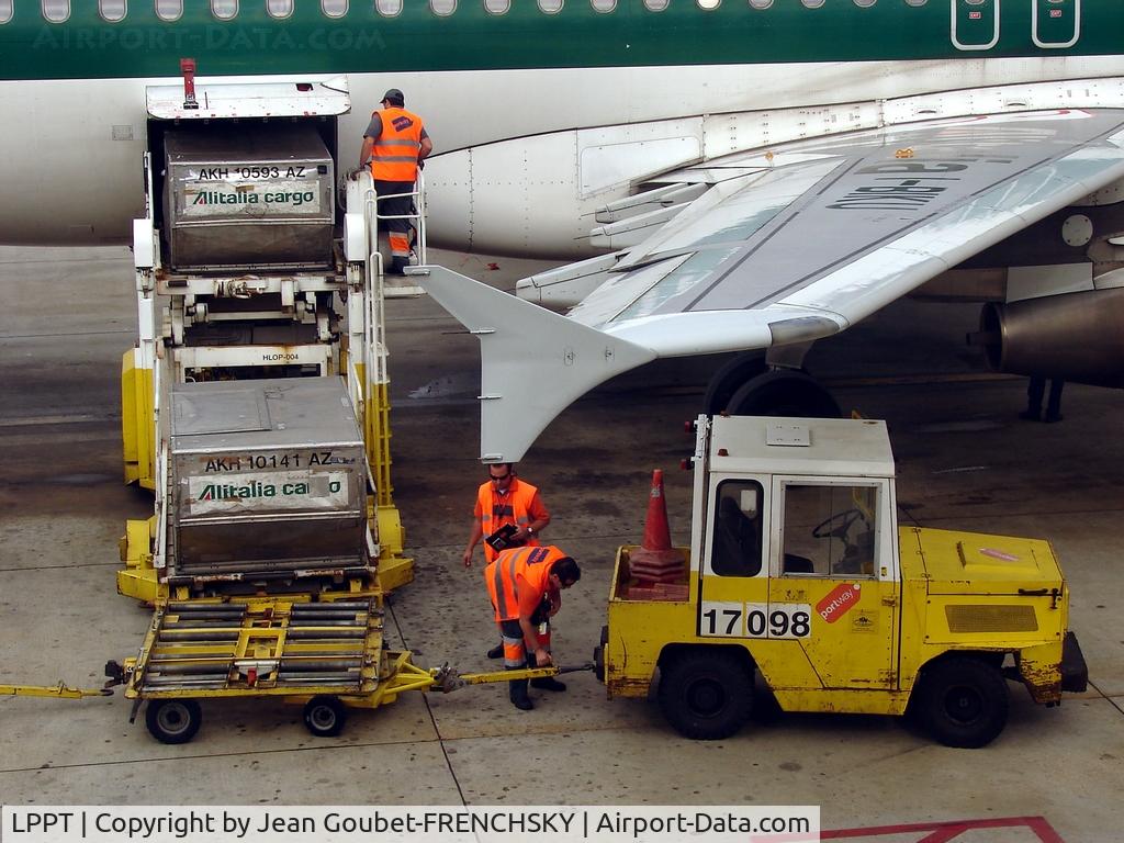 Portela Airport (Lisbon Airport), Portela, Loures (serves Lisbon) Portugal (LPPT) - PORTWAY with Alitalia I-BIKU