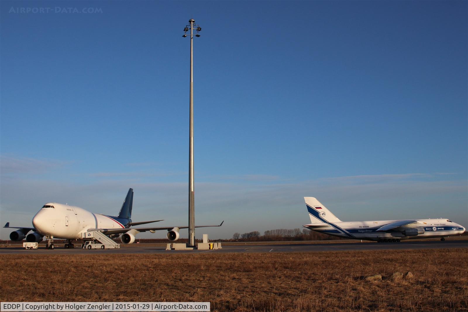 Leipzig/Halle Airport, Leipzig/Halle Germany (EDDP) - Big Babies are filling apron 3.....