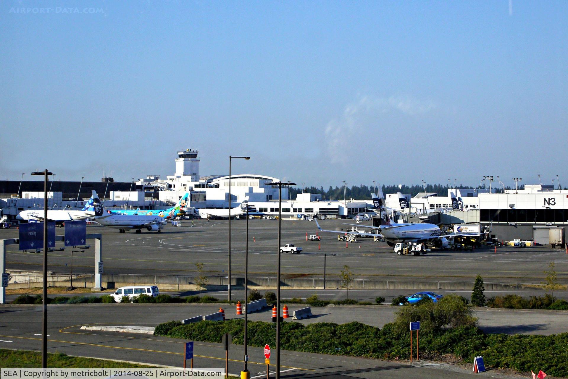 Seattle-tacoma International Airport (SEA) - SeaTac,home of Alaska Airlines