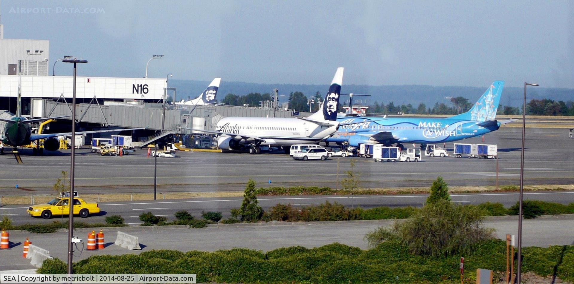 Seattle-tacoma International Airport (SEA) - SeaTac,home of Alaska Airlines
