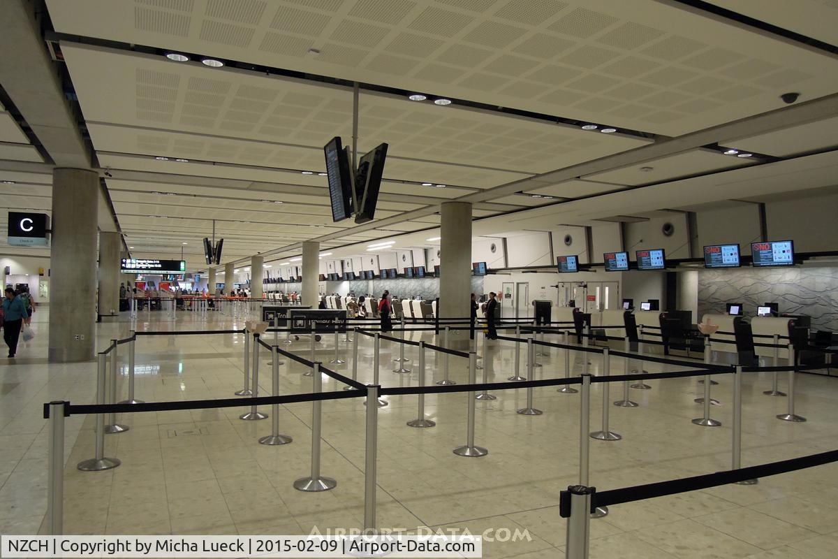 Christchurch International Airport, Christchurch New Zealand (NZCH) - Check-in at CHC