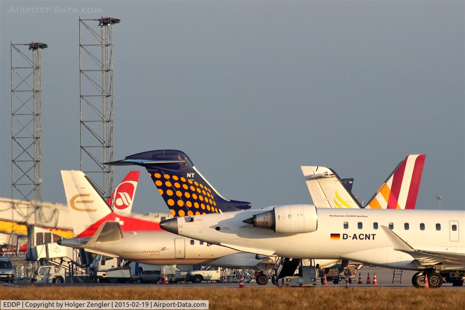 Leipzig/Halle Airport, Leipzig/Halle Germany (EDDP) - Crowded apron 1....