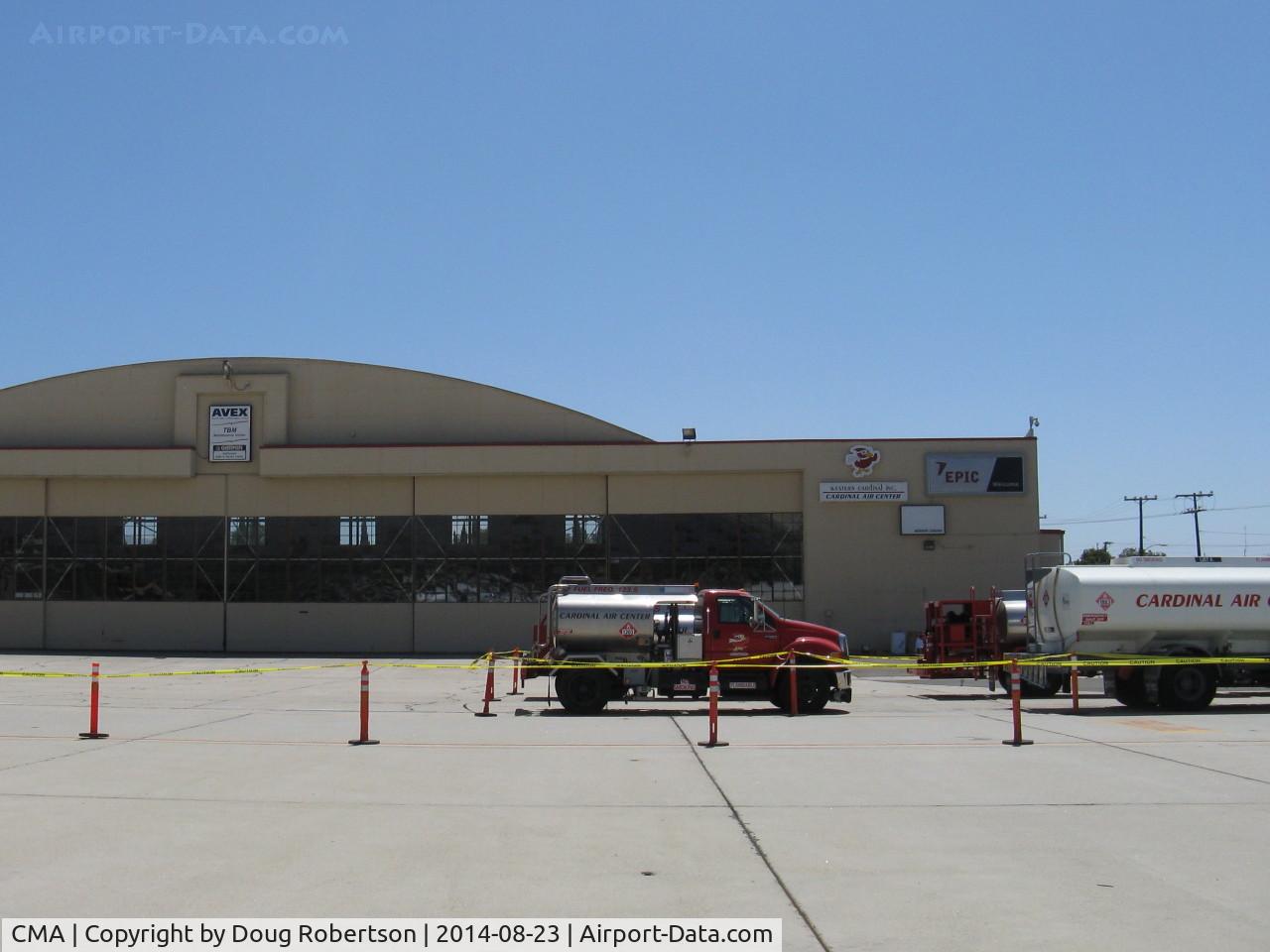 Camarillo Airport (CMA) - Cardinal Air Center Fuel Trucks- CMA has multiple fueling options, including self-service near the Tower Ramp.