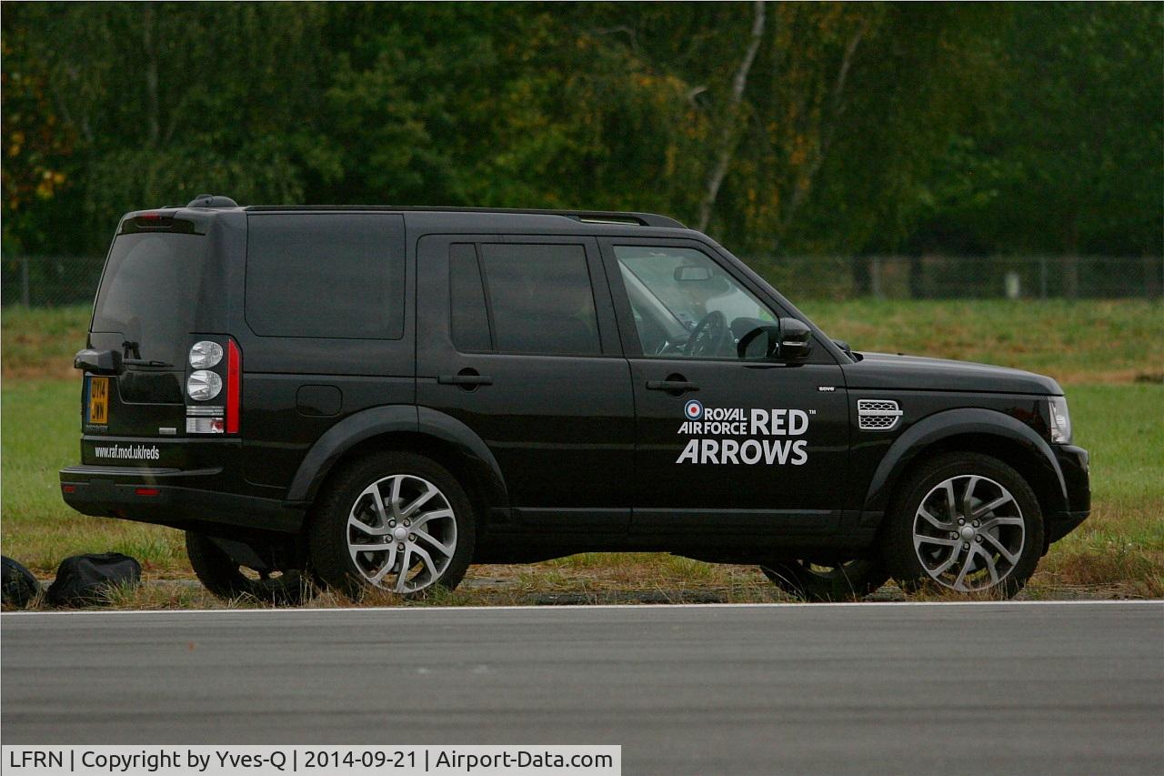 Rennes Airport, Saint-Jacques Airport France (LFRN) - Royal Air Force Red Arrows vehicule, Rennes-St Jacques airport (LFRN-RNS) Air show 2014