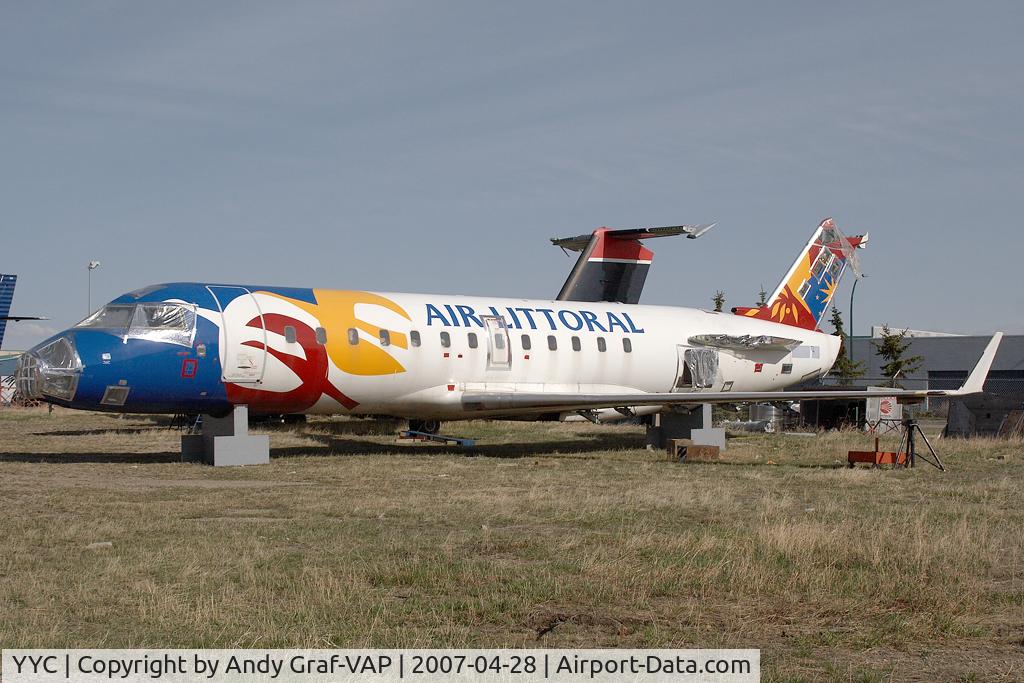 Calgary International Airport, Calgary, Alberta Canada (YYC) - Air Littoral CRJ
