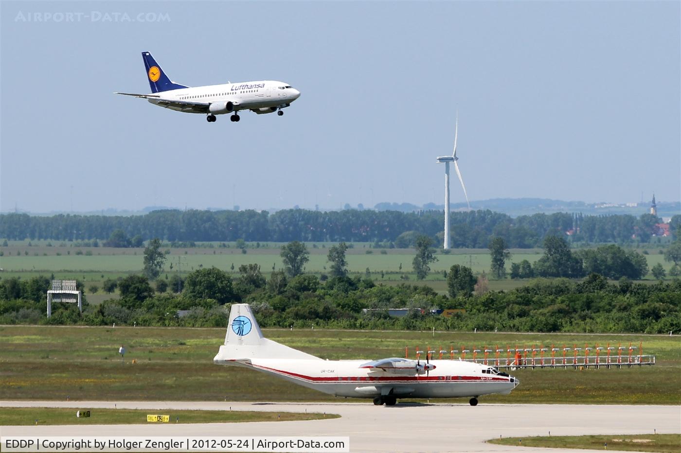 Leipzig/Halle Airport, Leipzig/Halle Germany (EDDP) - Inbound traffic from FRA and outbound traffic for a eastern destination at holding point 08L....