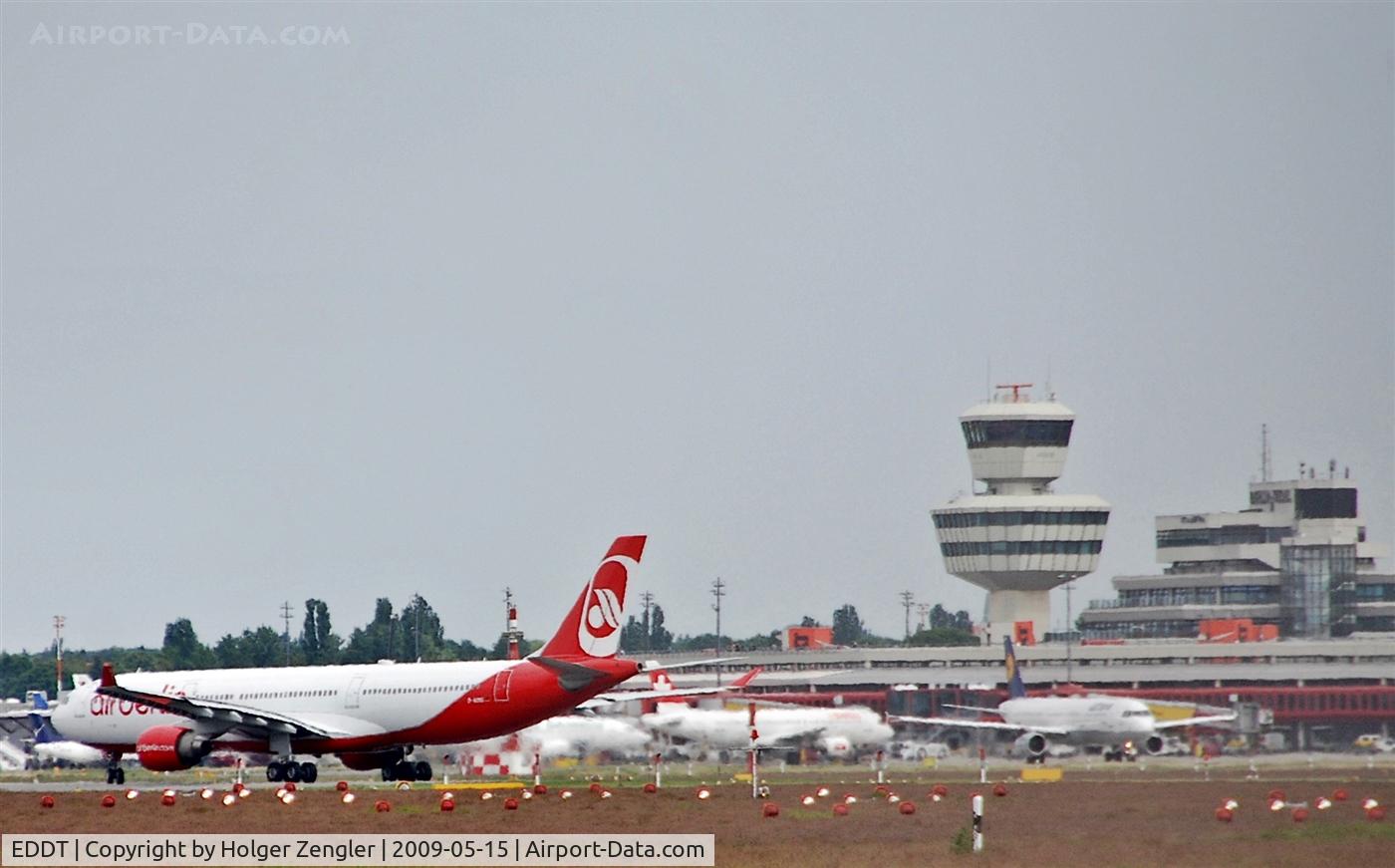 Tegel International Airport (closing in 2011), Berlin Germany (EDDT) - Ready for take-off on rwy 08L....