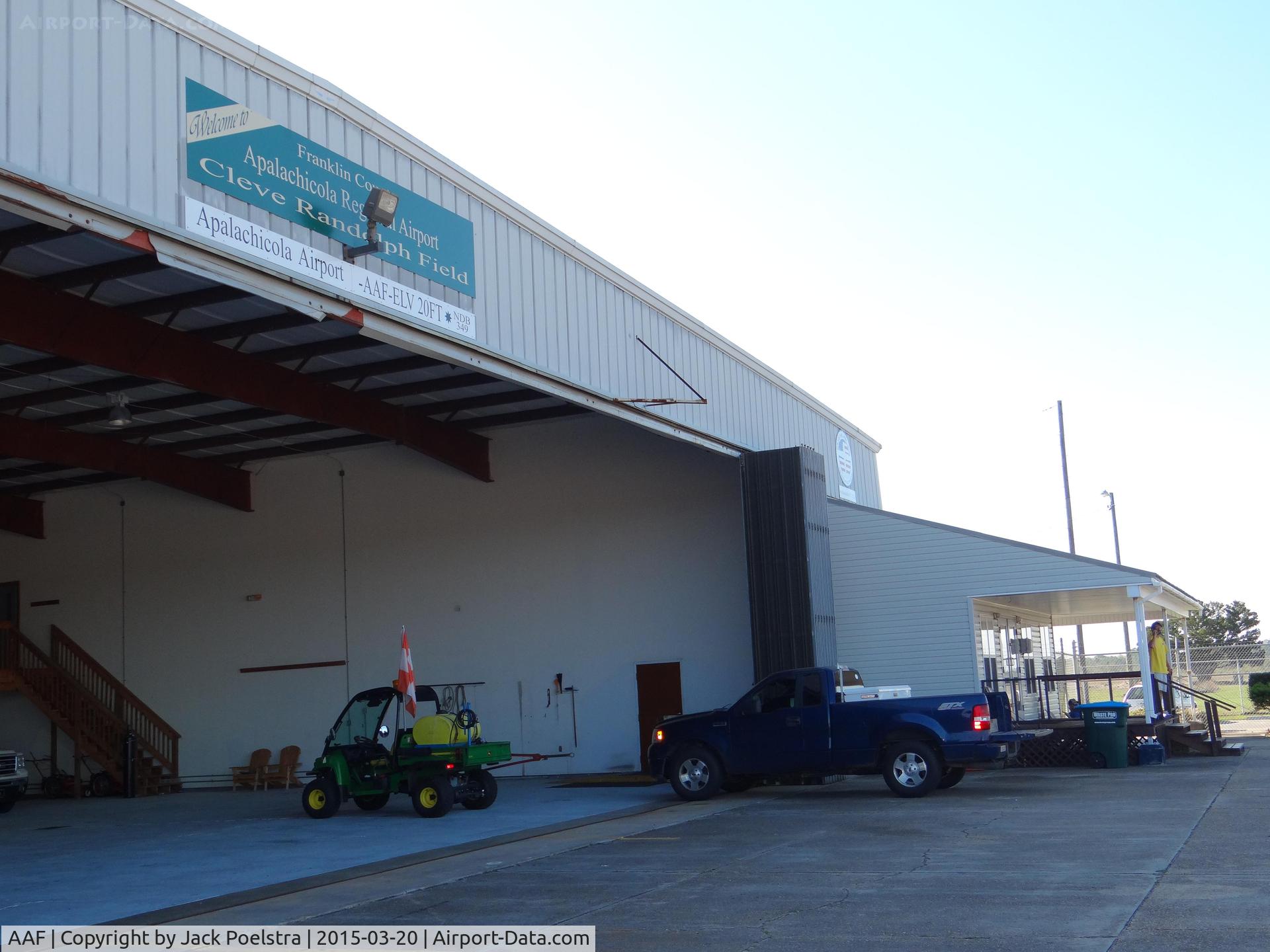Apalachicola Regional Airport (AAF) - Hangar of Apalachicola Airport Fl.
