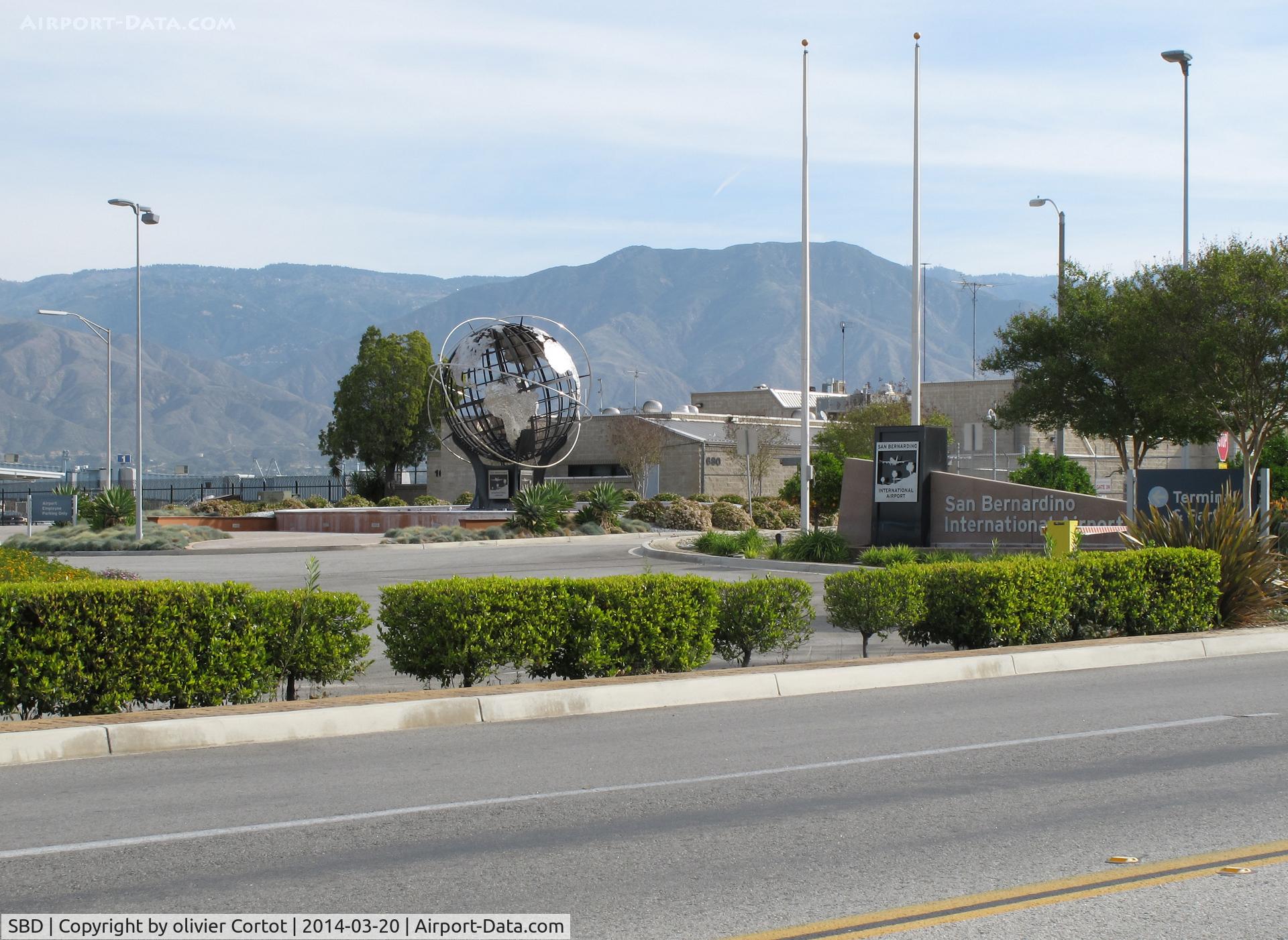 San Bernardino International Airport (SBD) - terminal entrance