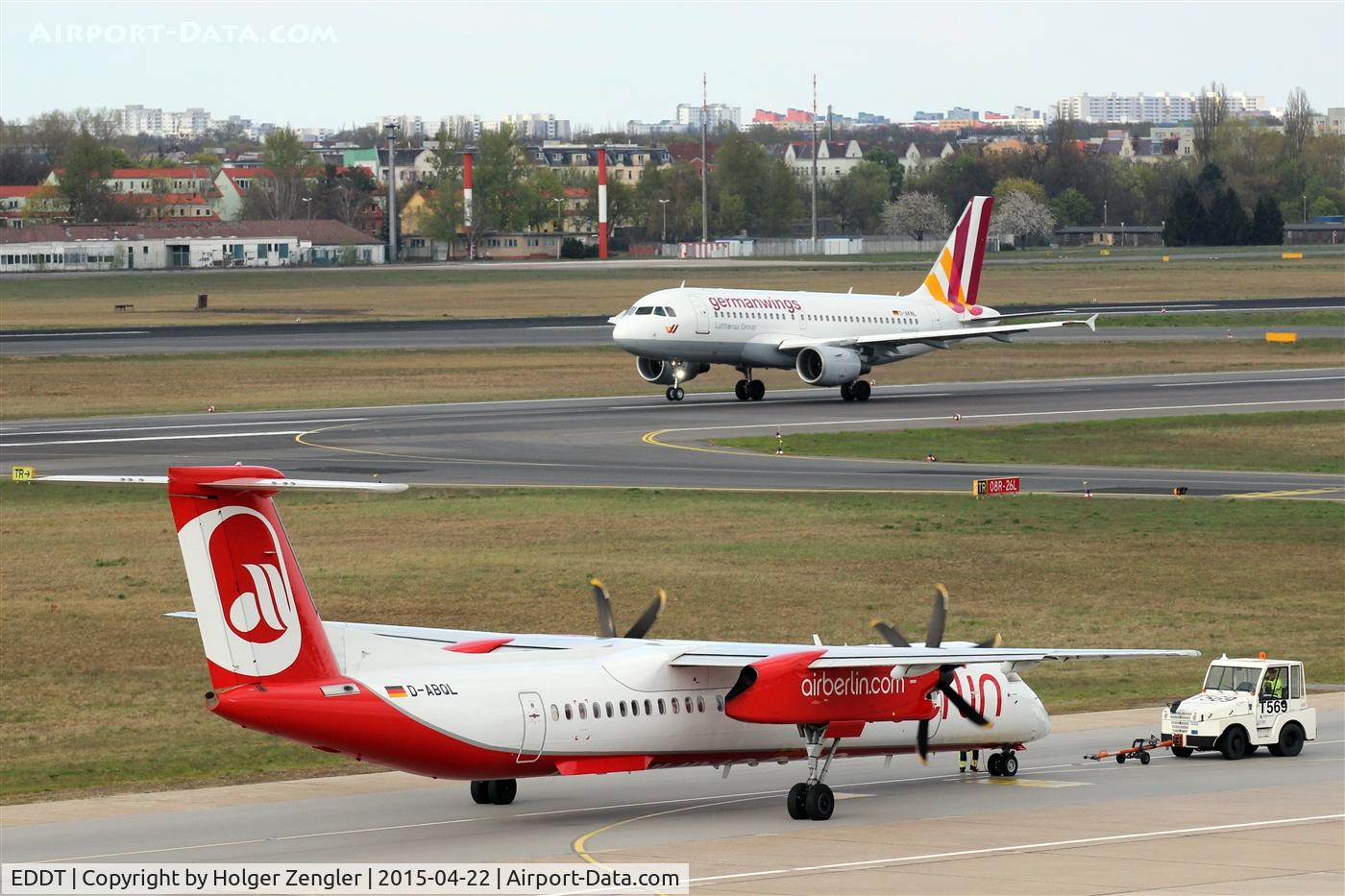 Tegel International Airport (closing in 2011), Berlin Germany (EDDT) - Coming and going on TXL.....