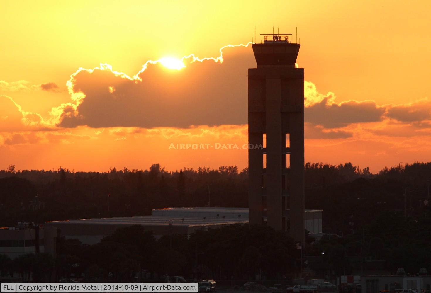 Fort Lauderdale/hollywood International Airport (FLL) - Tower at Sunset