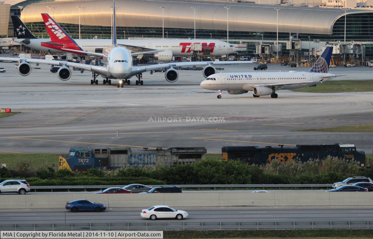Miami International Airport (MIA) - Planes, trains and automobiles