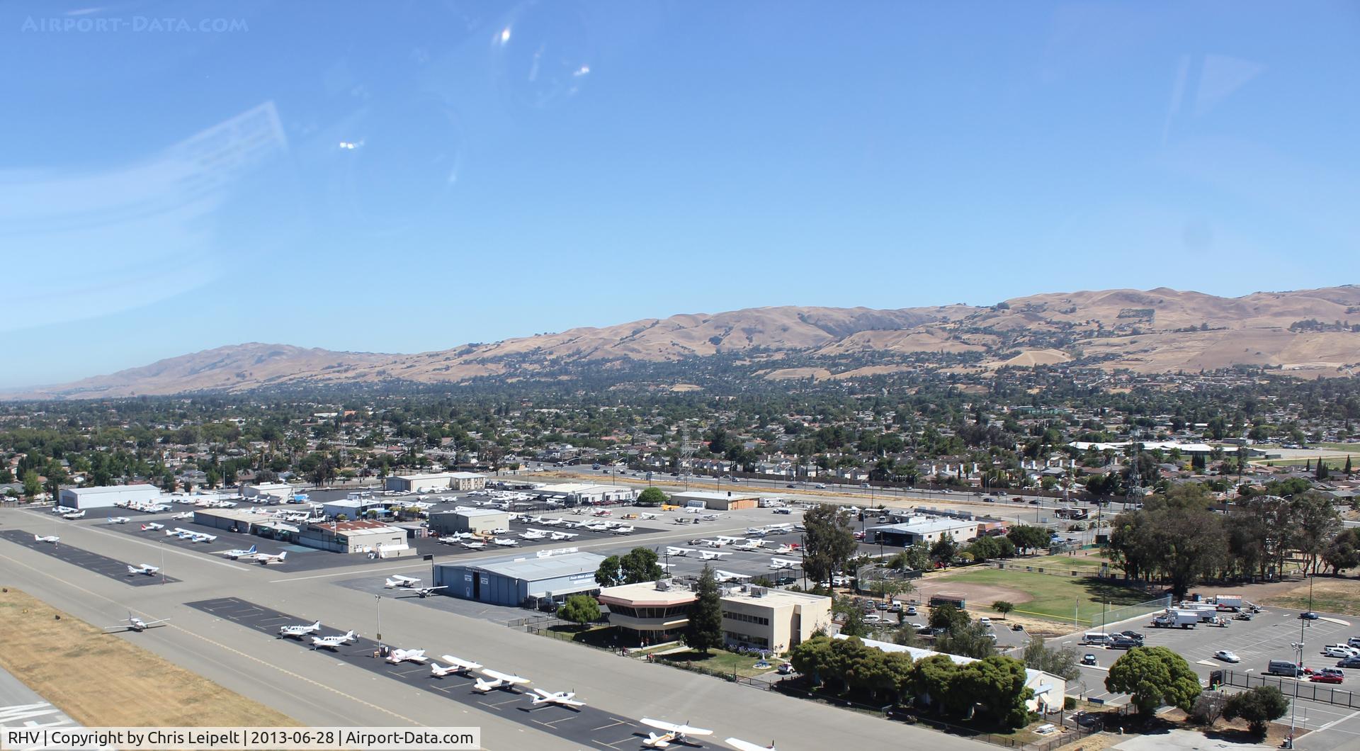 Reid-hillview Of Santa Clara County Airport (RHV) - An overview of the northern end of Reid Hillview Airport, San Jose, CA.