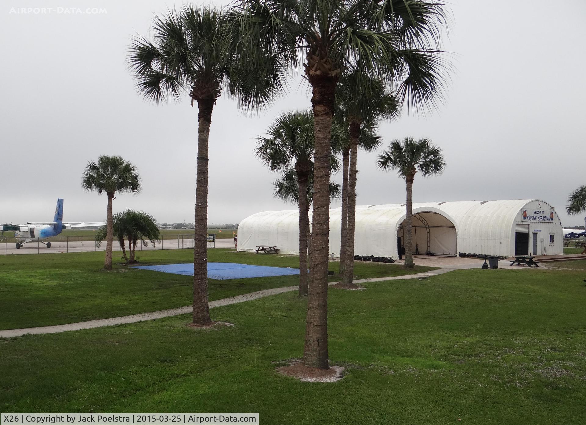 Sebastian Municipal Airport (X26) - Skydive centre at Sebastian airport FL.