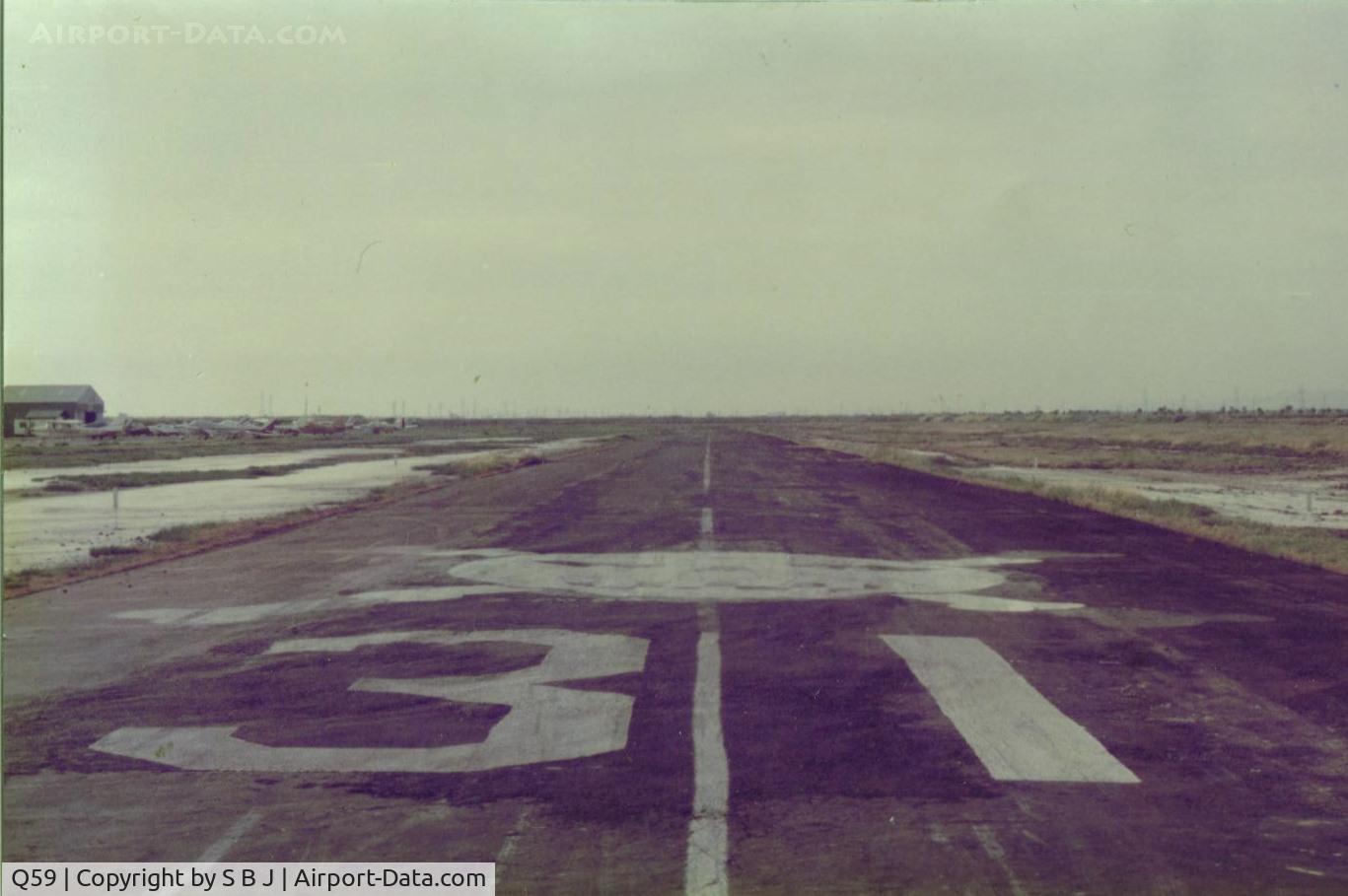 Q59 Airport - Fremont airport,Calif. Old runway 31L,31R was a nice dirt runway.This was also the starting point for many (15 years worth) of my flying adventures! They sure were good years to be in general aviation.Would not trade them for anything!