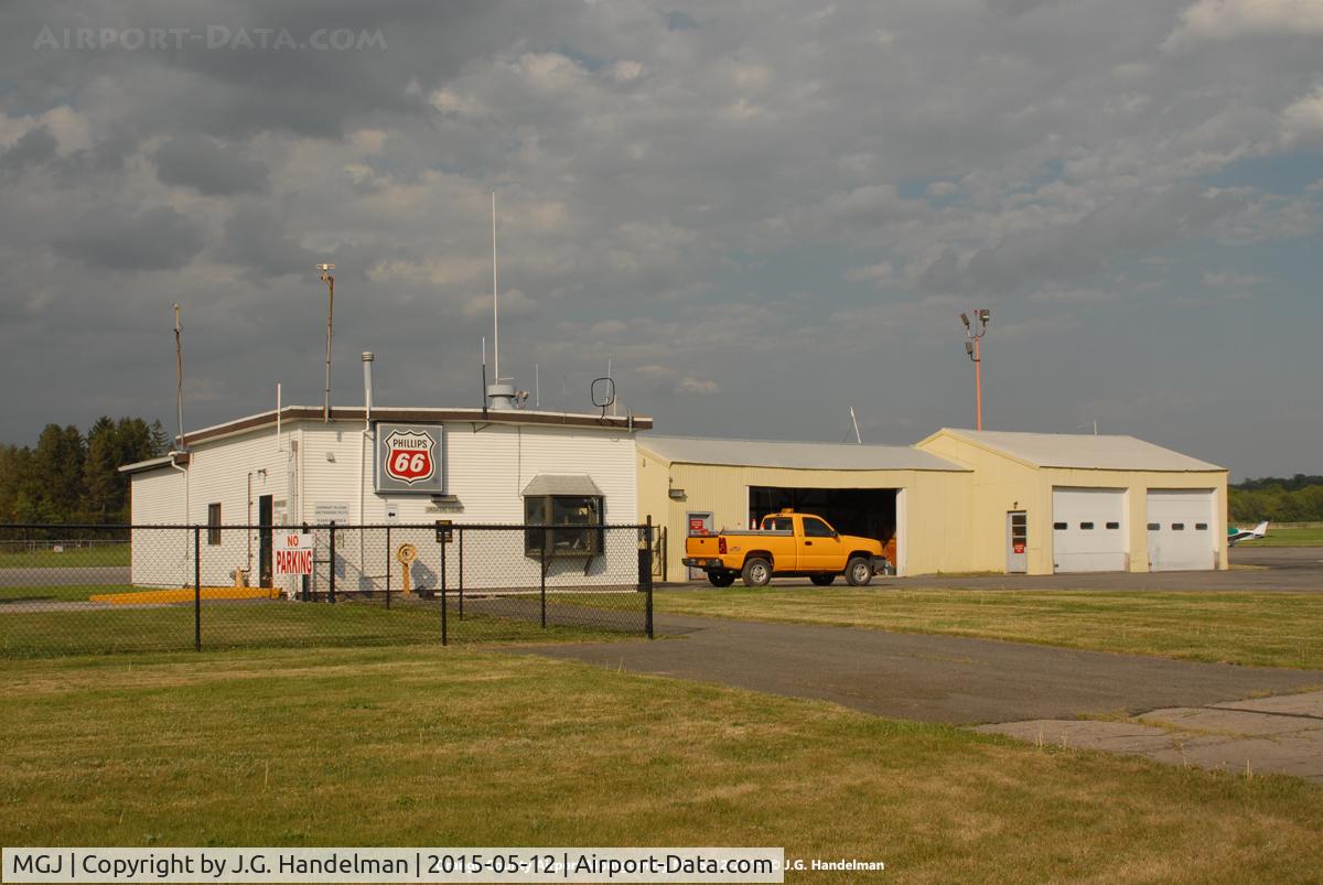 Orange County Airport (MGJ) - Operations and fueling area.