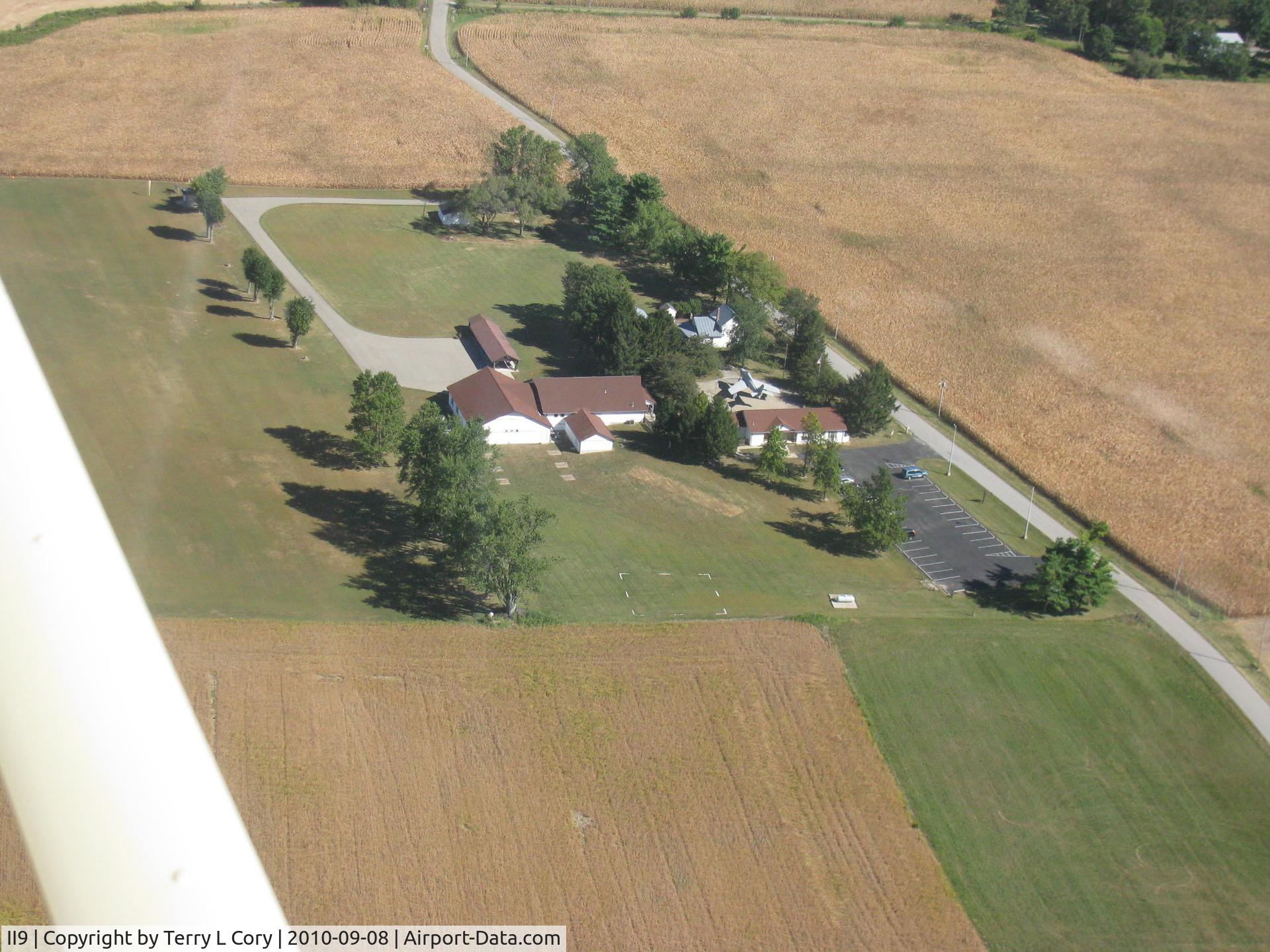 Wilbur Wright Birthplace Heliport (II9) - Wilbur Wright Birthplace Heliport, open to the public.  This Heliport is actually in Henry County, Indiana not Adams County and is located on the St. Louis Sectional.  Call me if you have any questions at 765-624-8346.